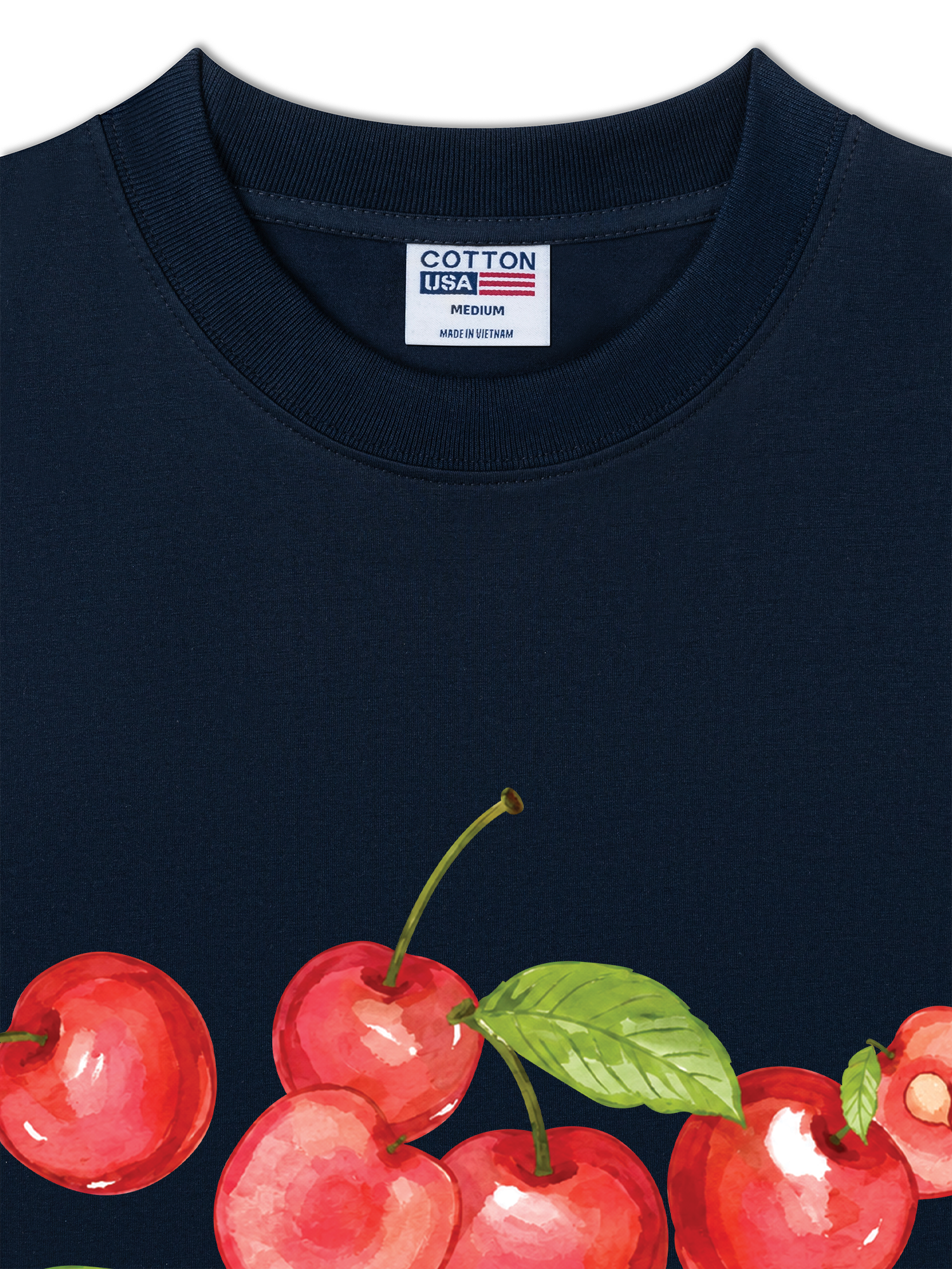 Áo Thun Relaxed Fit Tropical Cherry Sweet Fruit