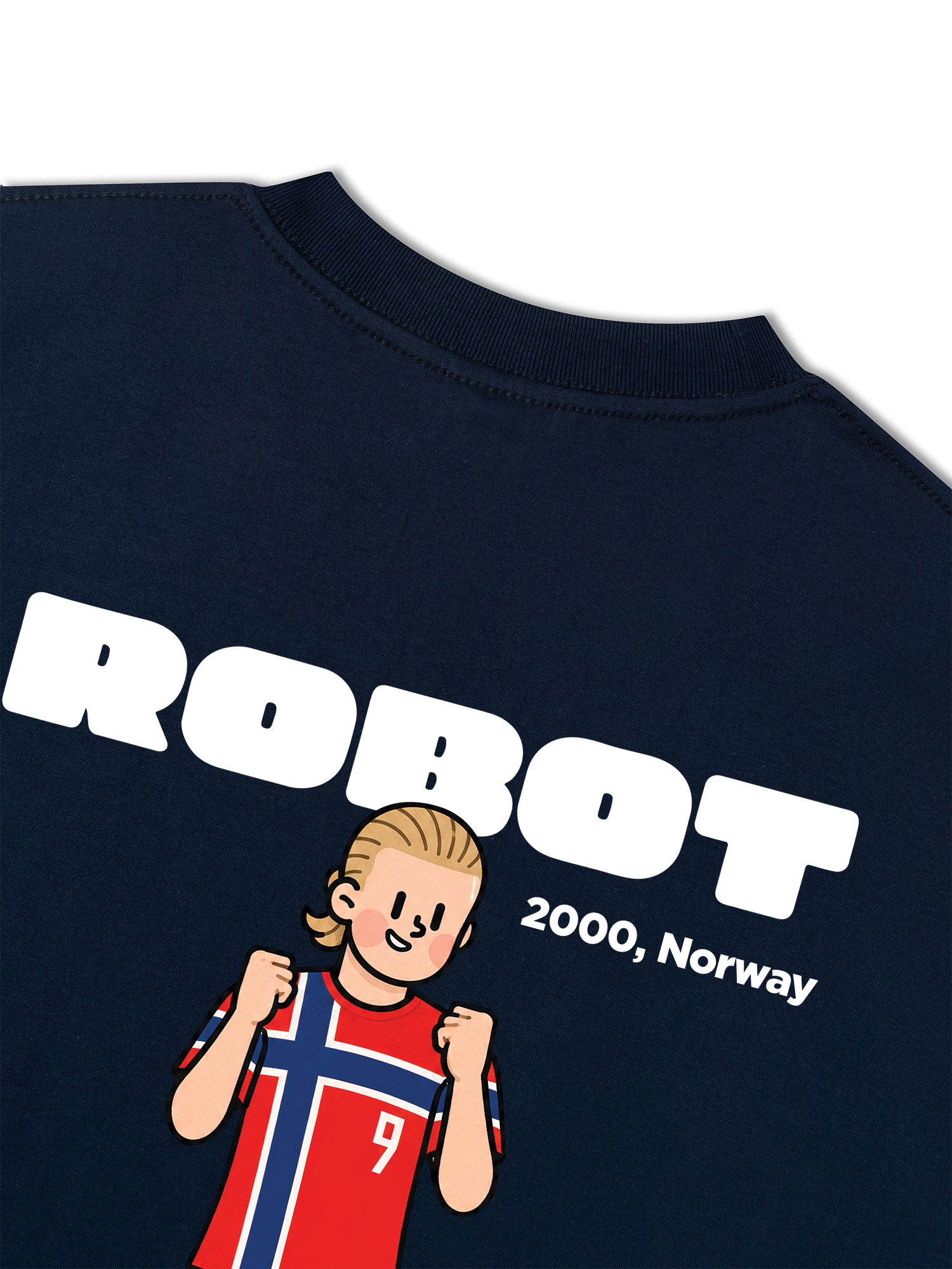 Áo Thun Relaxed Fit Soccer 9 Robot