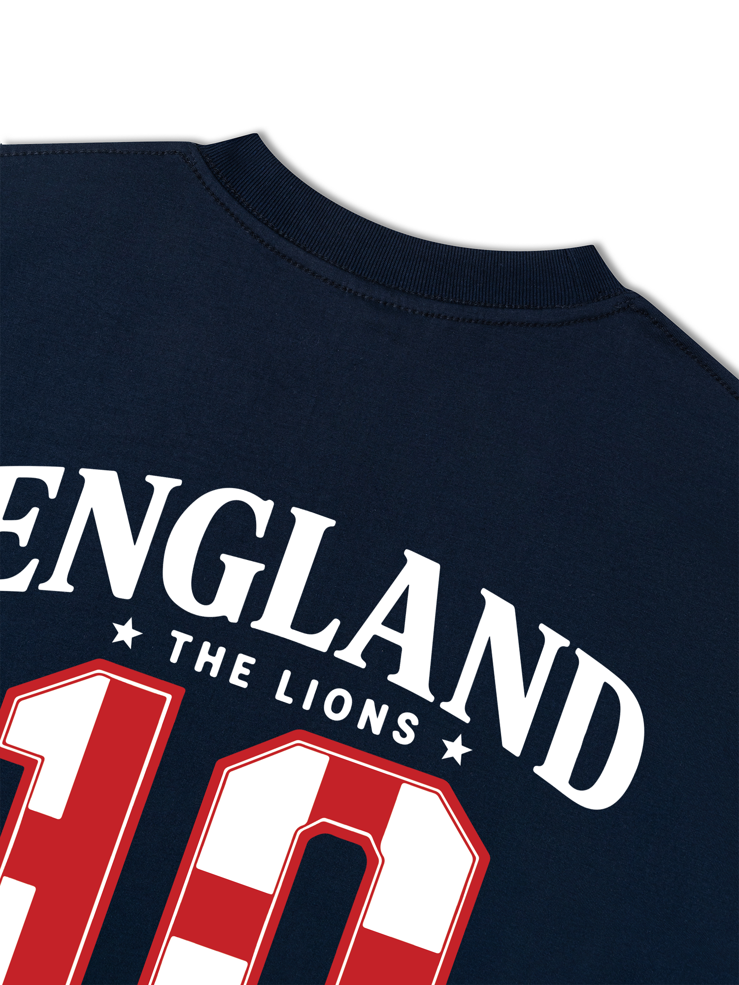 Áo Thun Relaxed Fit Soccer England Red White Spirit