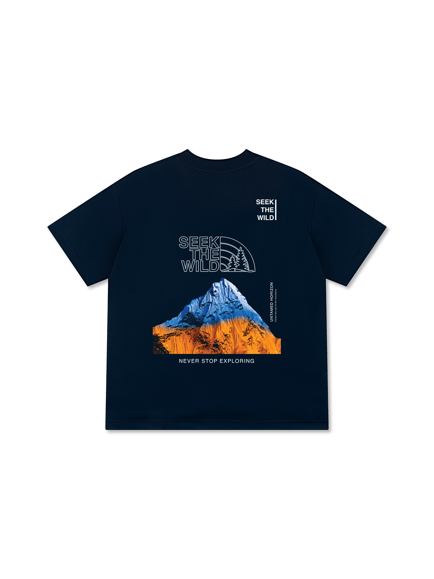 Áo Thun Relaxed Fit Adventure Seek The Wild Never Stop Exploring 6
