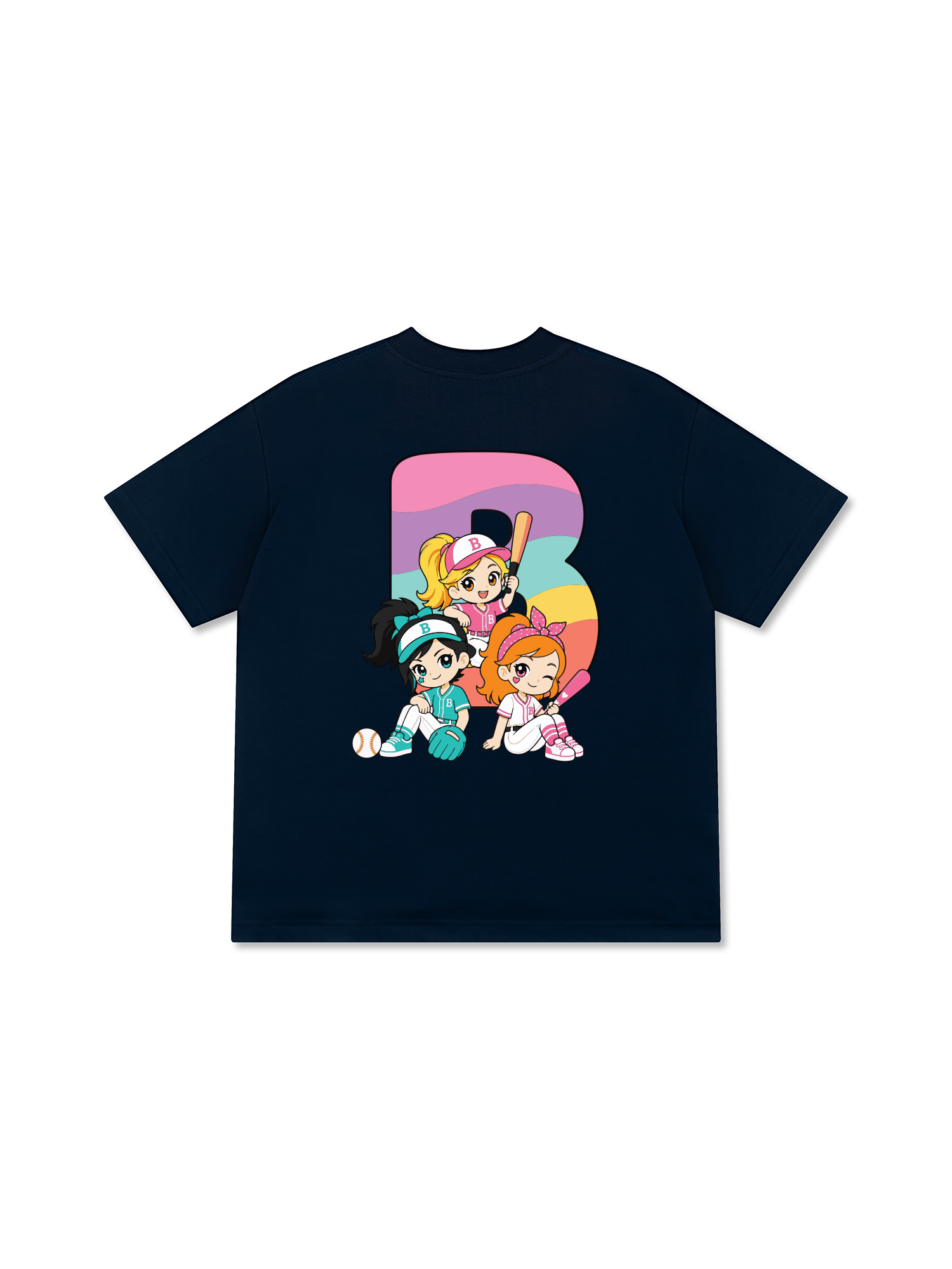 Áo Thun Relaxed Fit Baseball Dream Girls Boston