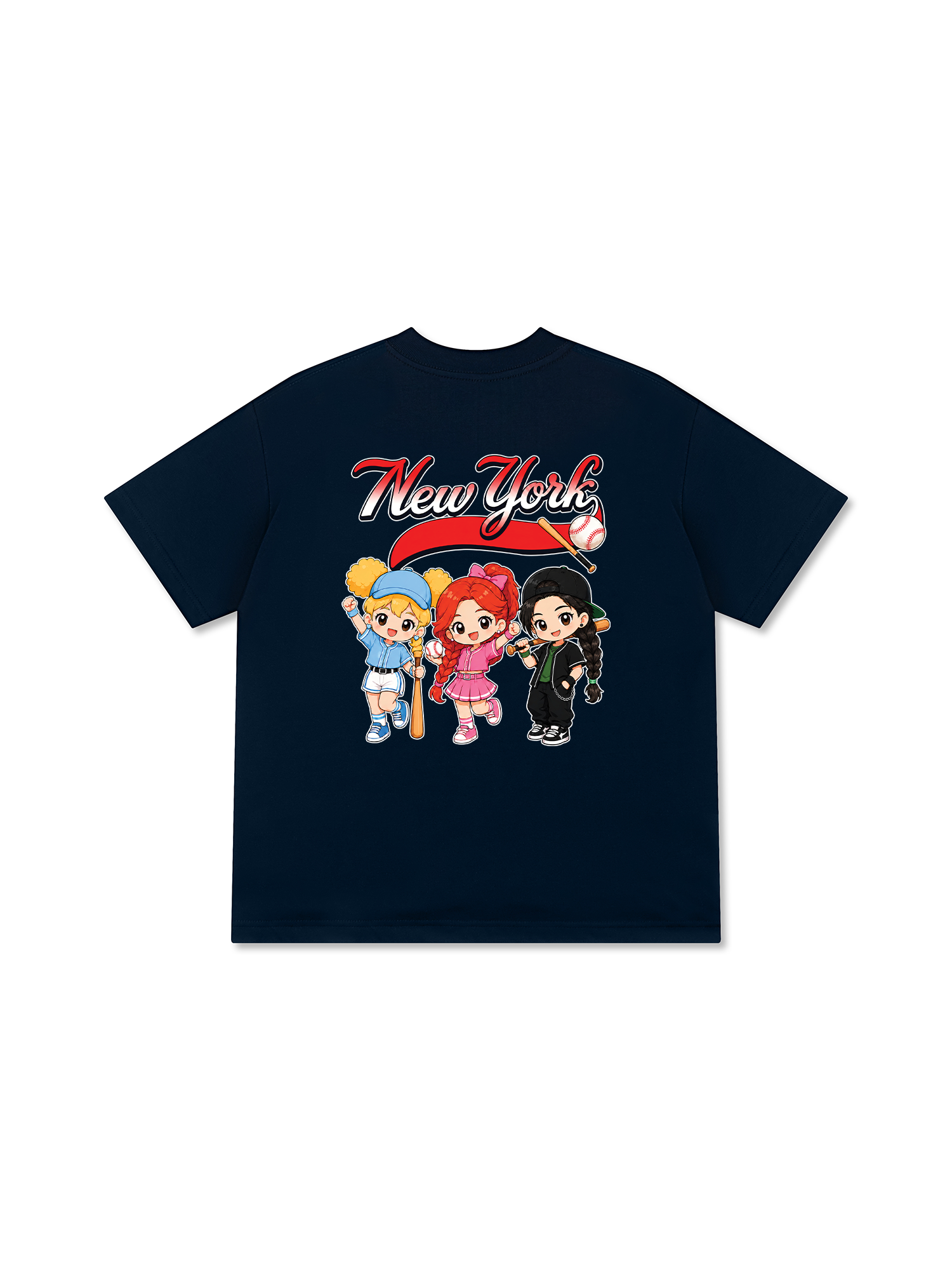 Áo Thun Relaxed Fit Baseball PowerGirl 2