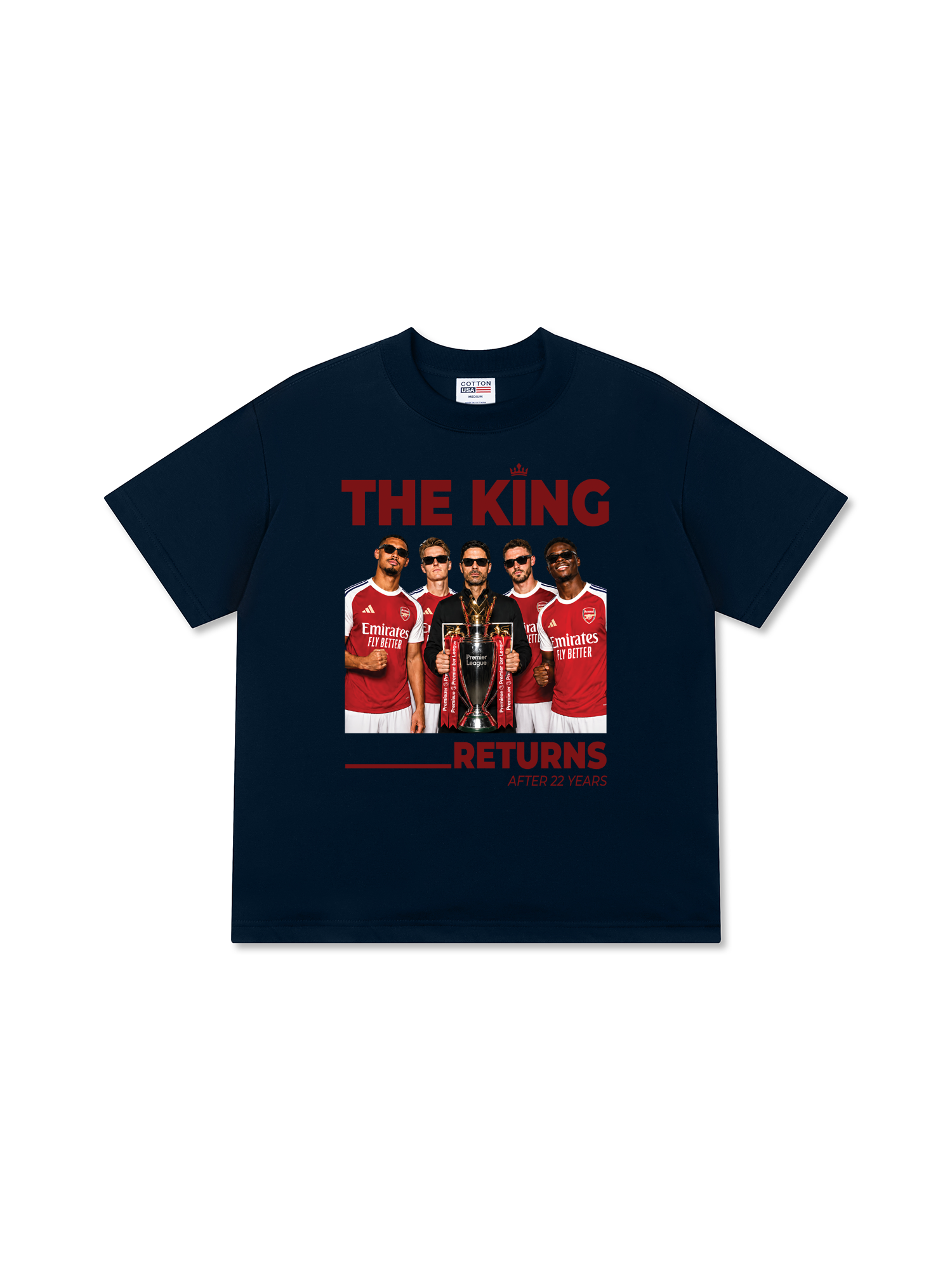 Áo Thun Relaxed Fit Soccer The King Returns