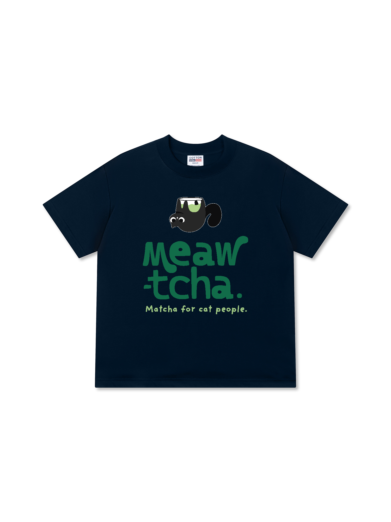 Áo Thun Relaxed Fit Soft Paw Meaw-tcha