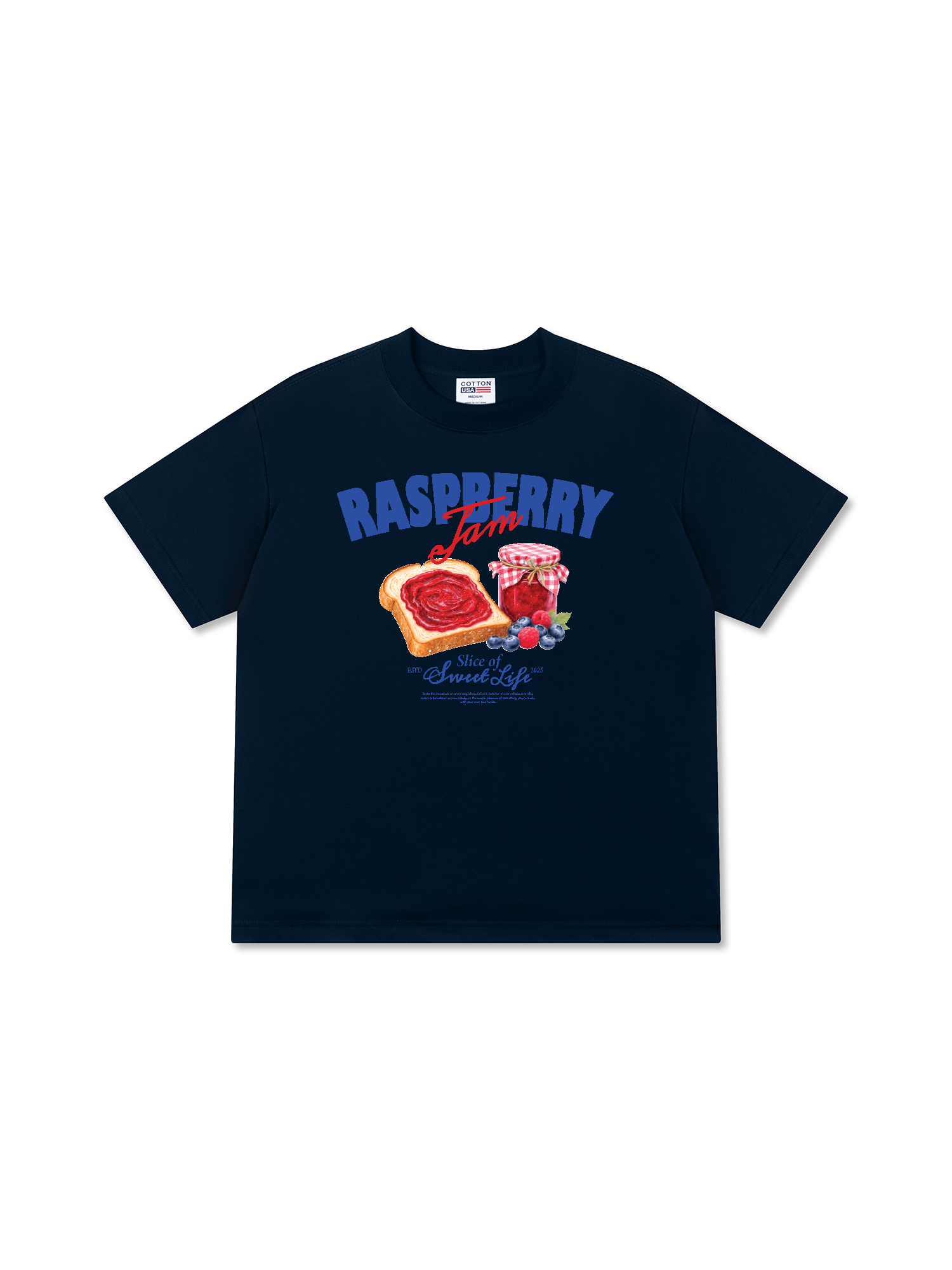 Áo Thun Relaxed Fit Raspberry Jam
