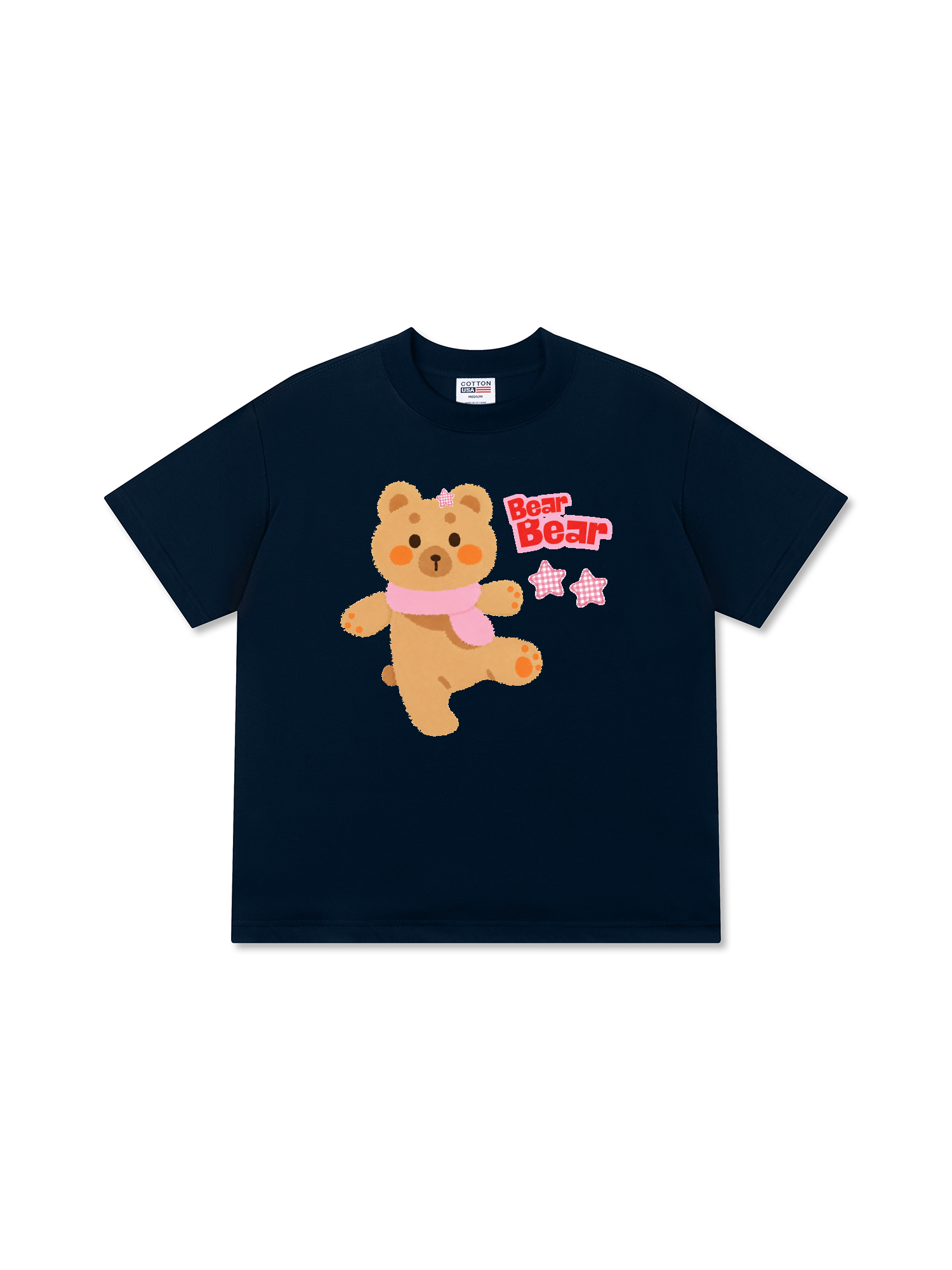 Áo Thun Relaxed Fit Bear Town Honey Bear