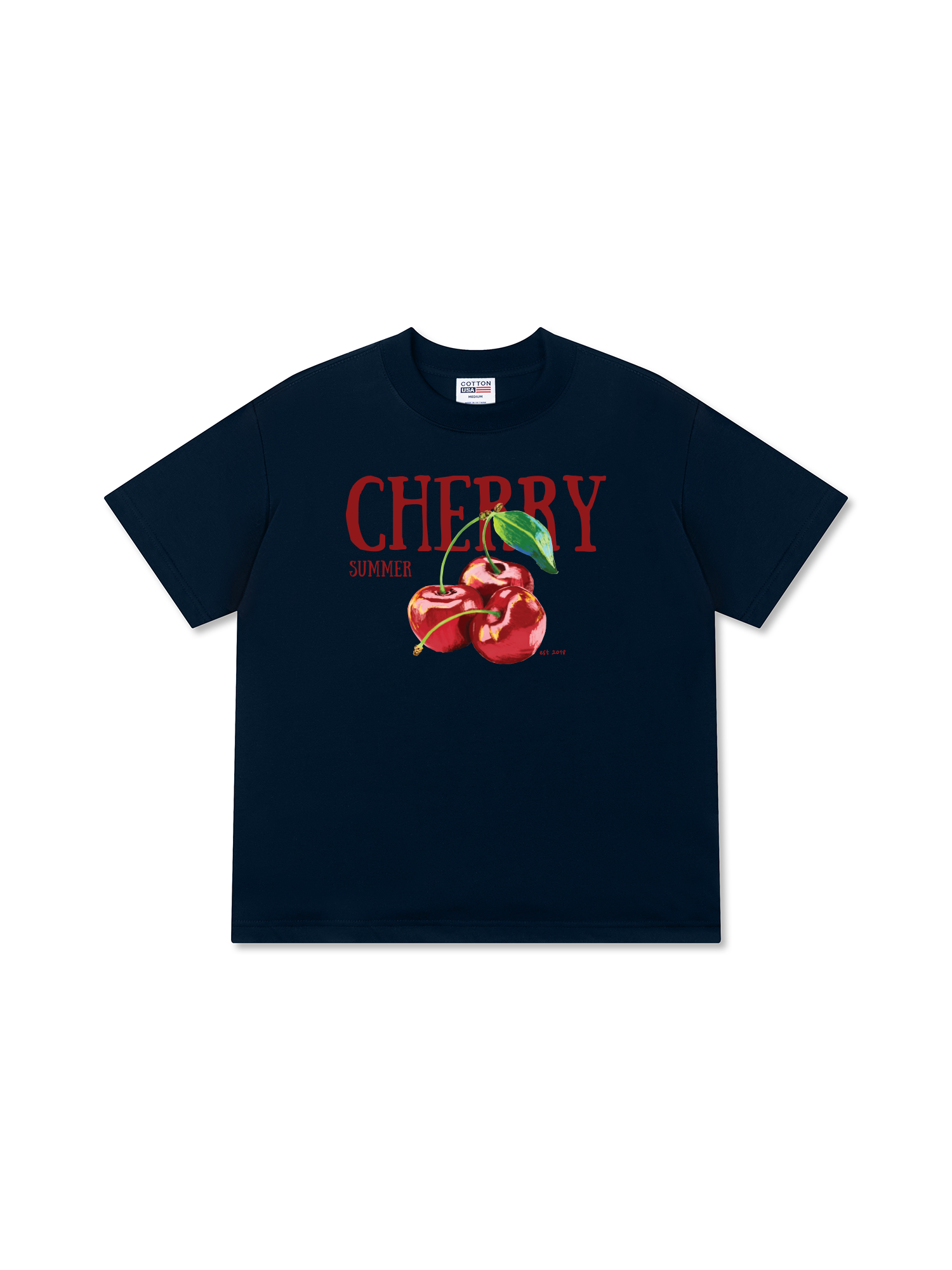 Áo Thun Relaxed Fit Tropical Cherry Summer