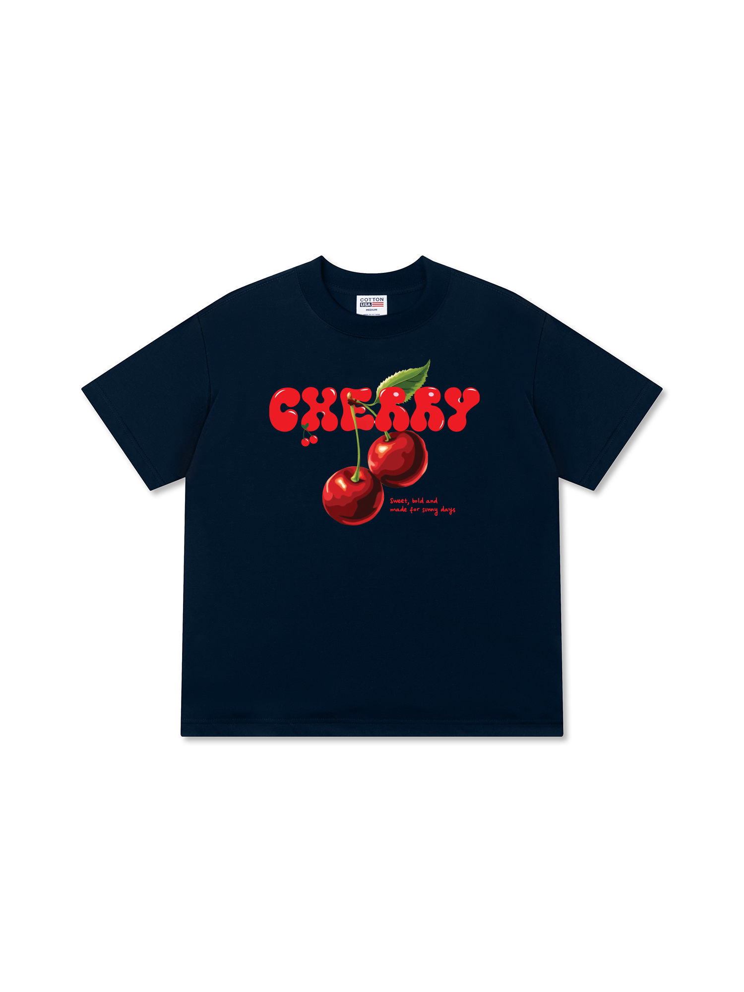 Áo Thun Relaxed Fit Tropical Cherry