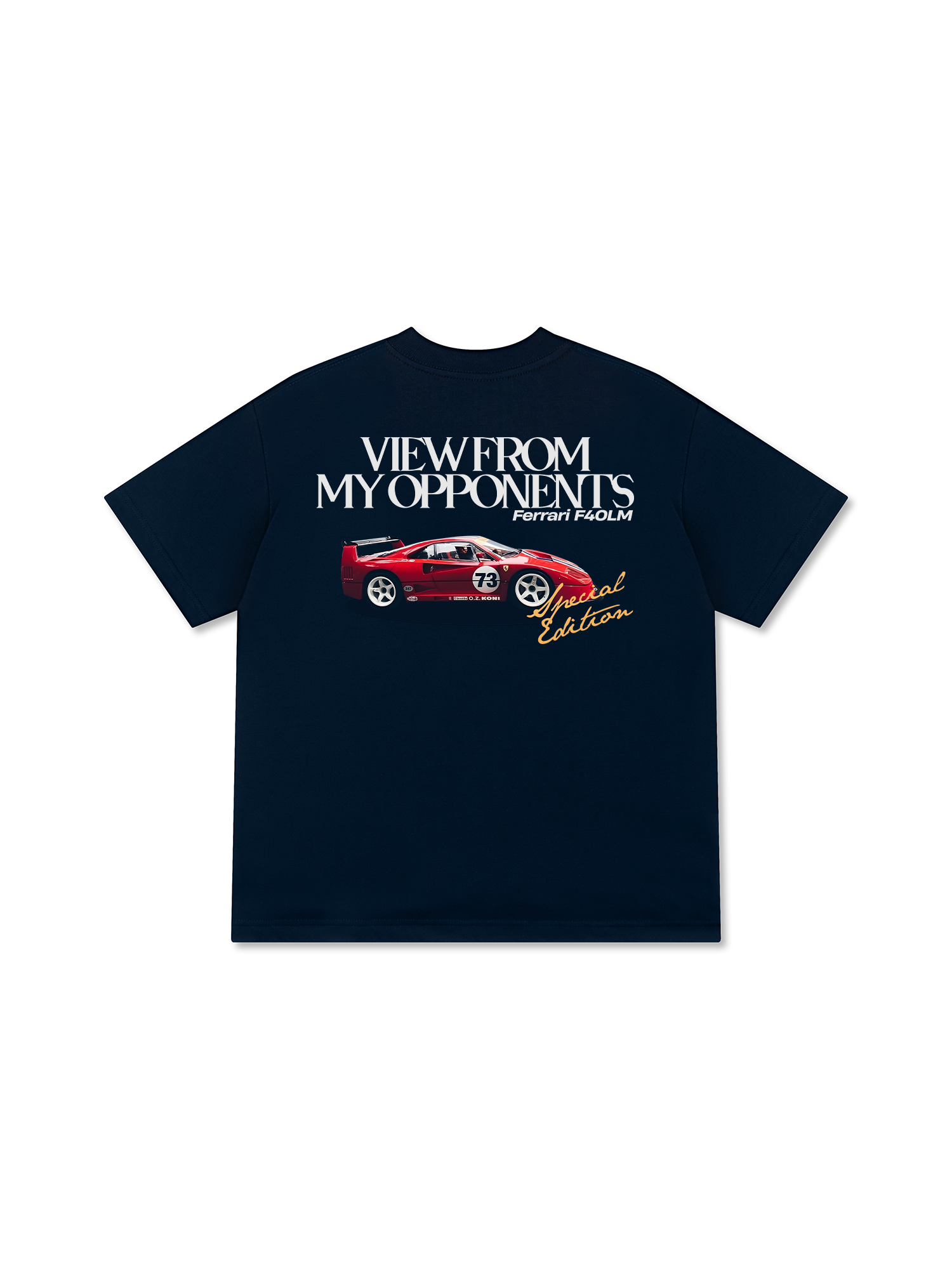 Áo Thun Relaxed Fit Ferrari View From My Opponents