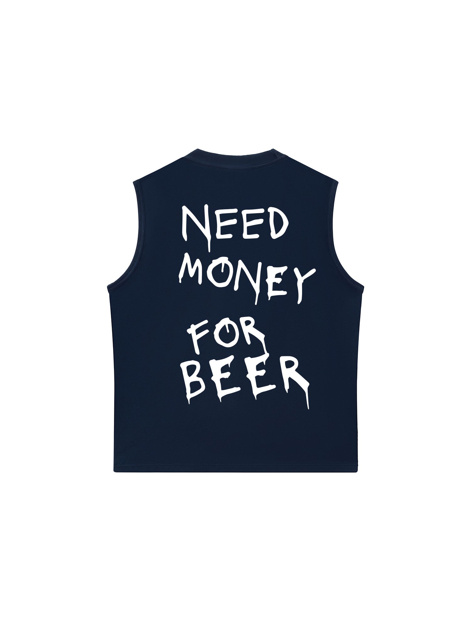Áo Ba Lỗ Relaxed Fit Need Money For Beer