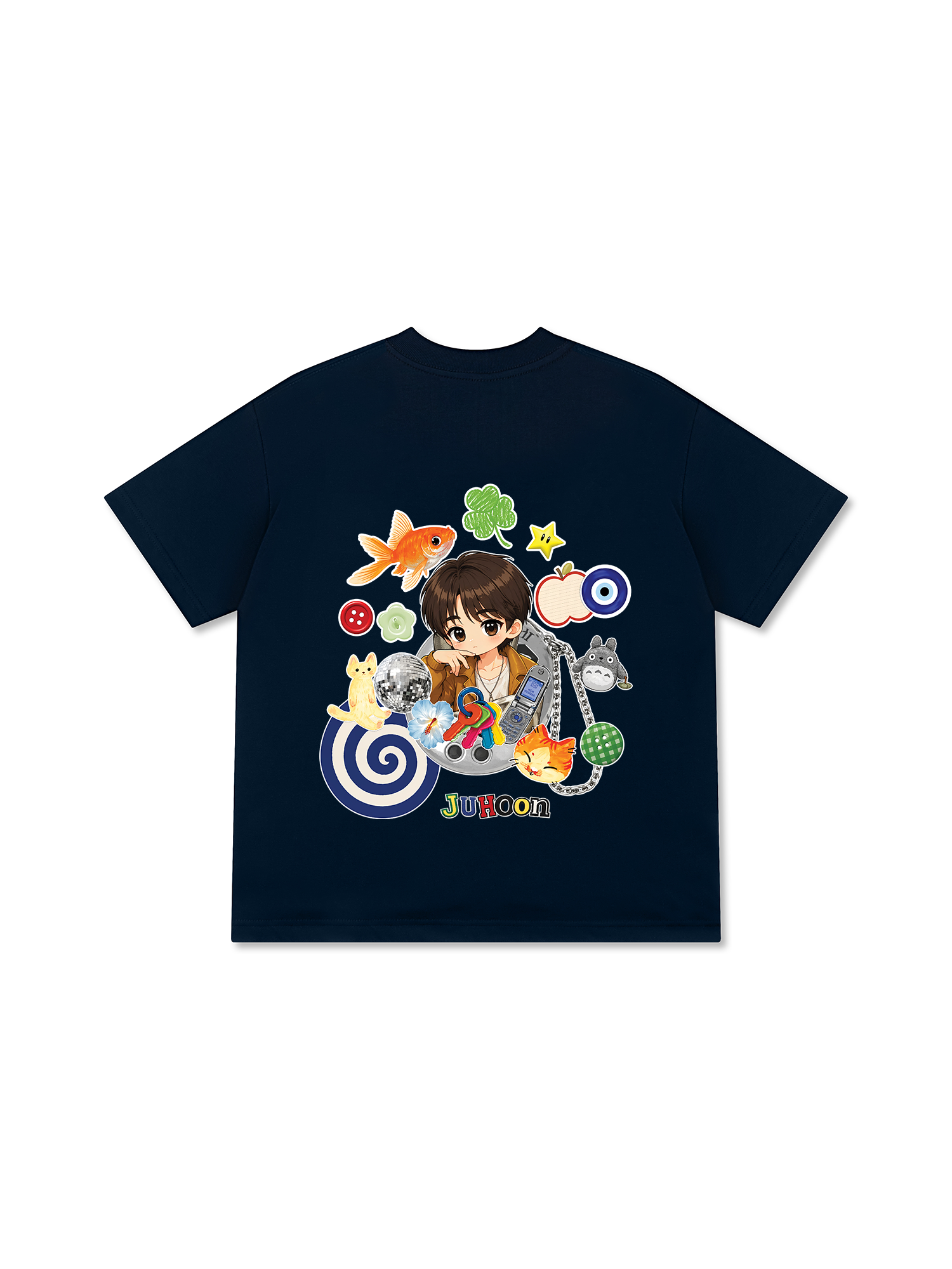 Áo Thun Relaxed Fit Idols Juhoon Cortis Wonder Vibes