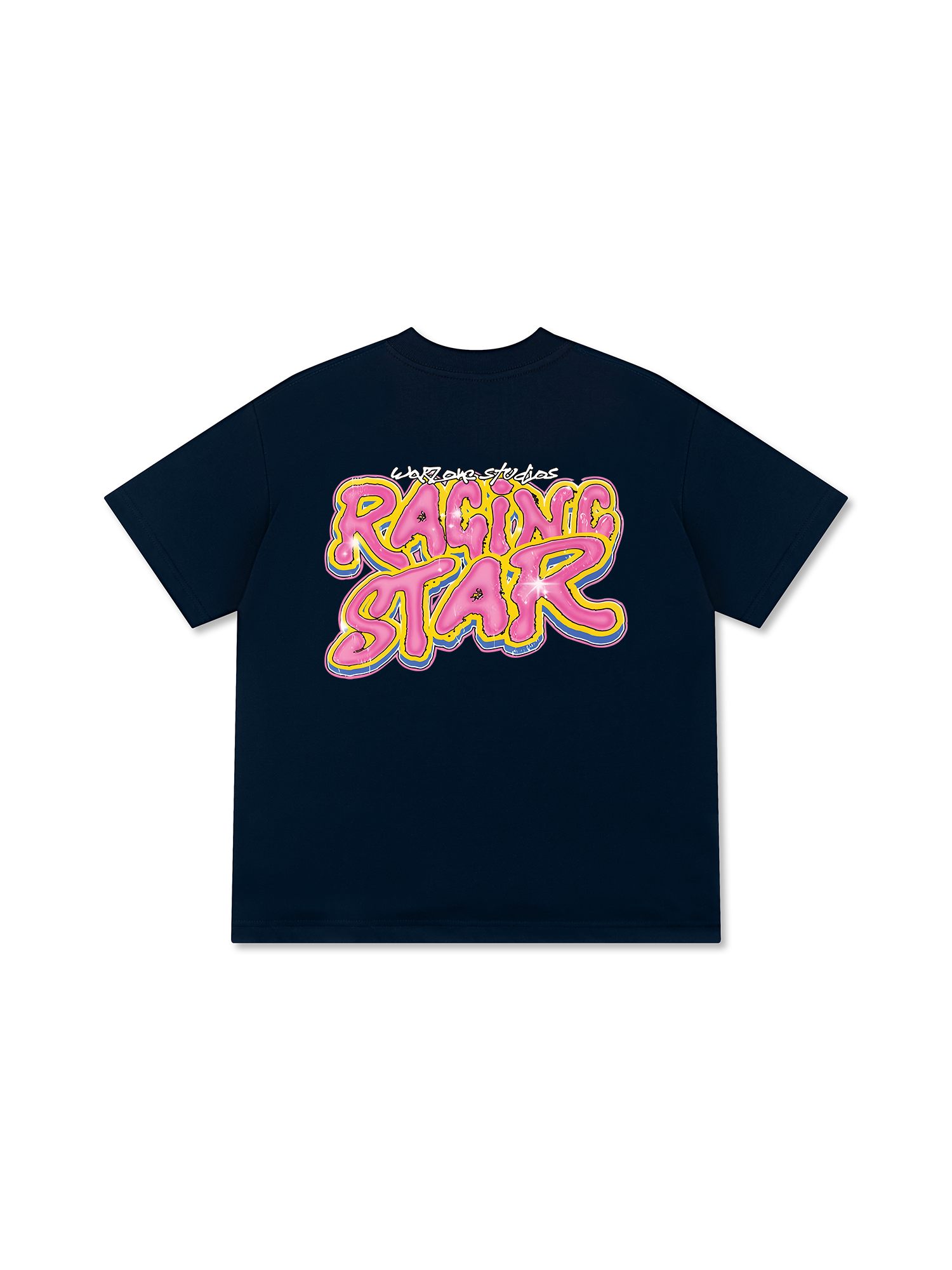 Áo Thun Relaxed Fit Rapper Hip Hop Style Racing Star