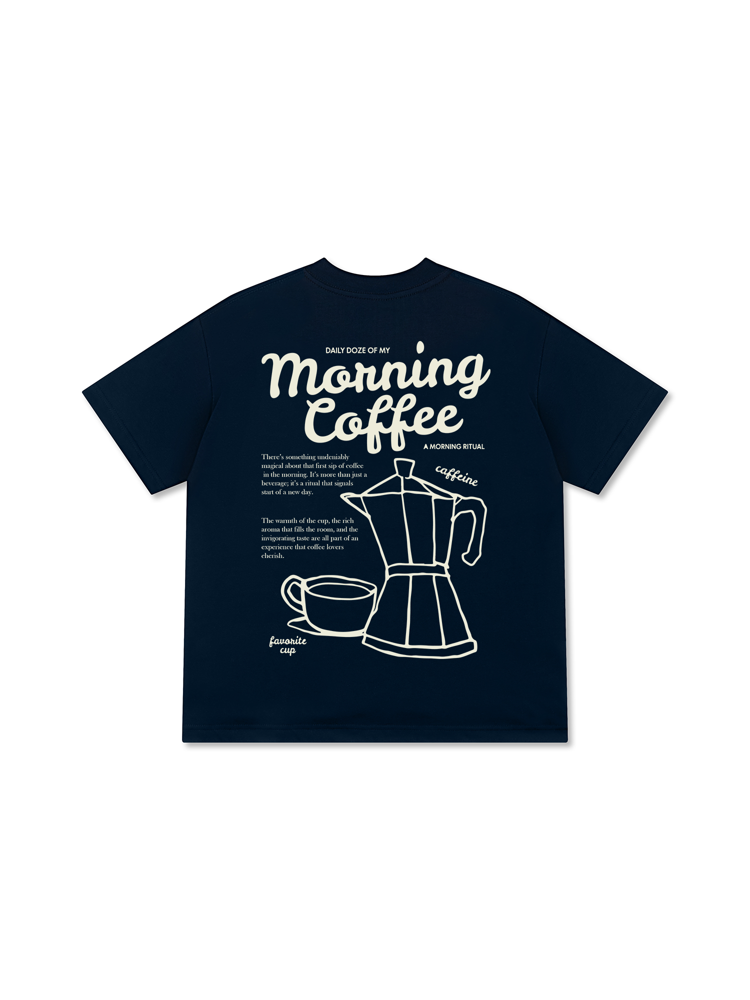 Áo Thun Relaxed Fit Morning Coffee
