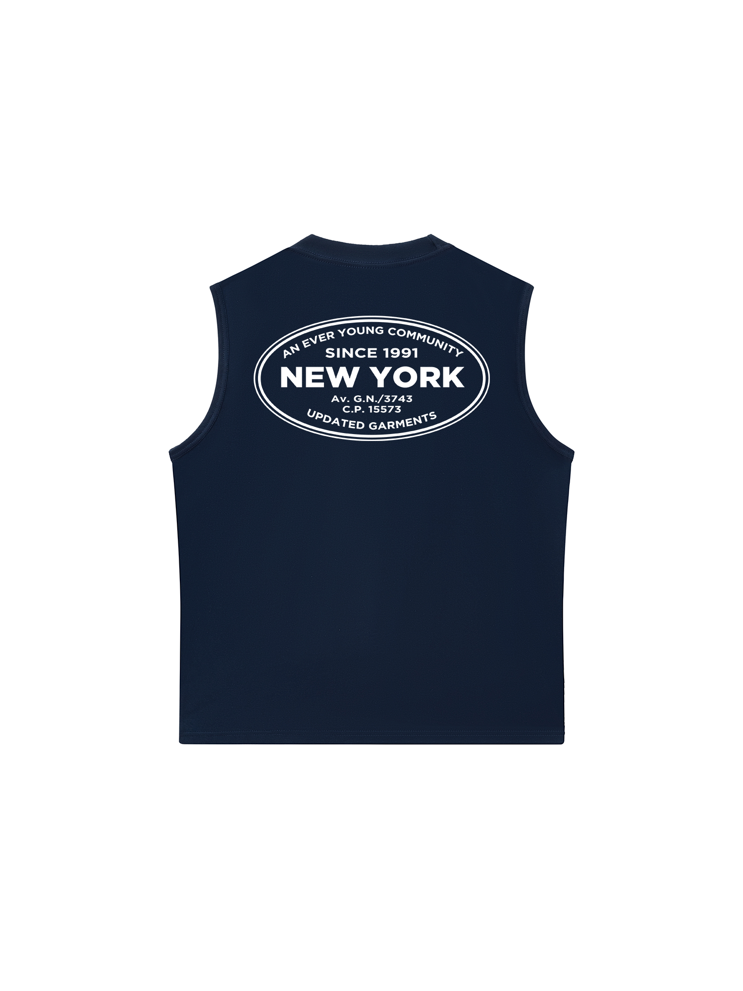 Áo Ba Lỗ Relaxed Fit An Ever Young Community New York