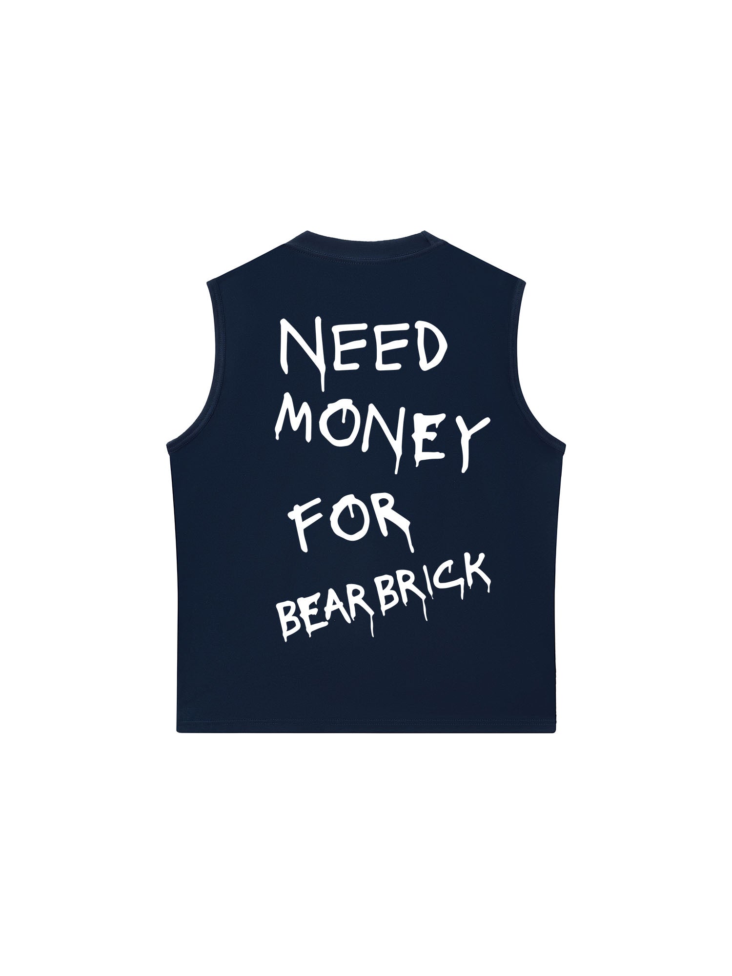 Áo Ba Lỗ Relaxed Fit Need Money For Bearbrick