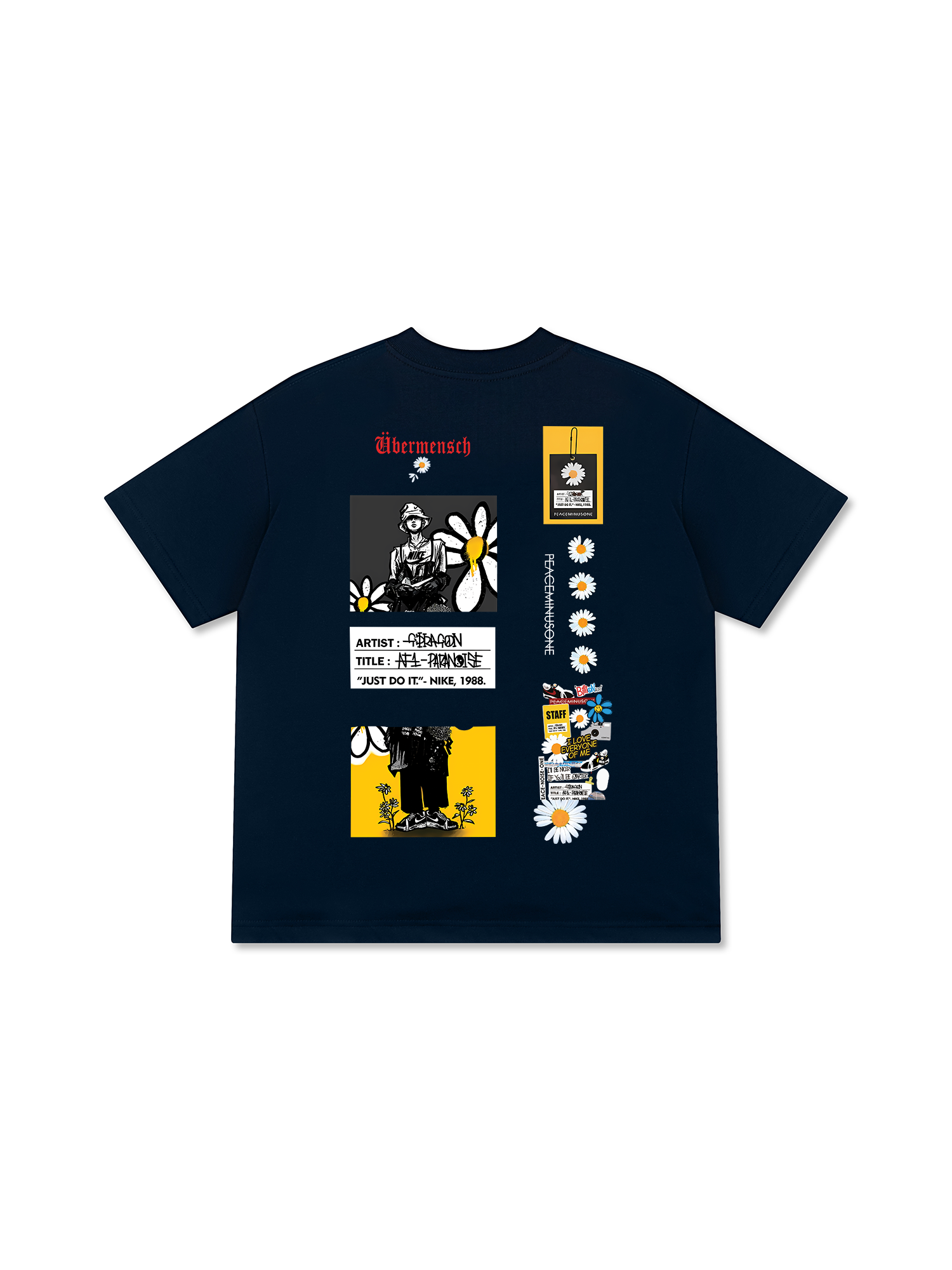 Áo Thun Relaxed Fit idol G Dragon Peaceminusone