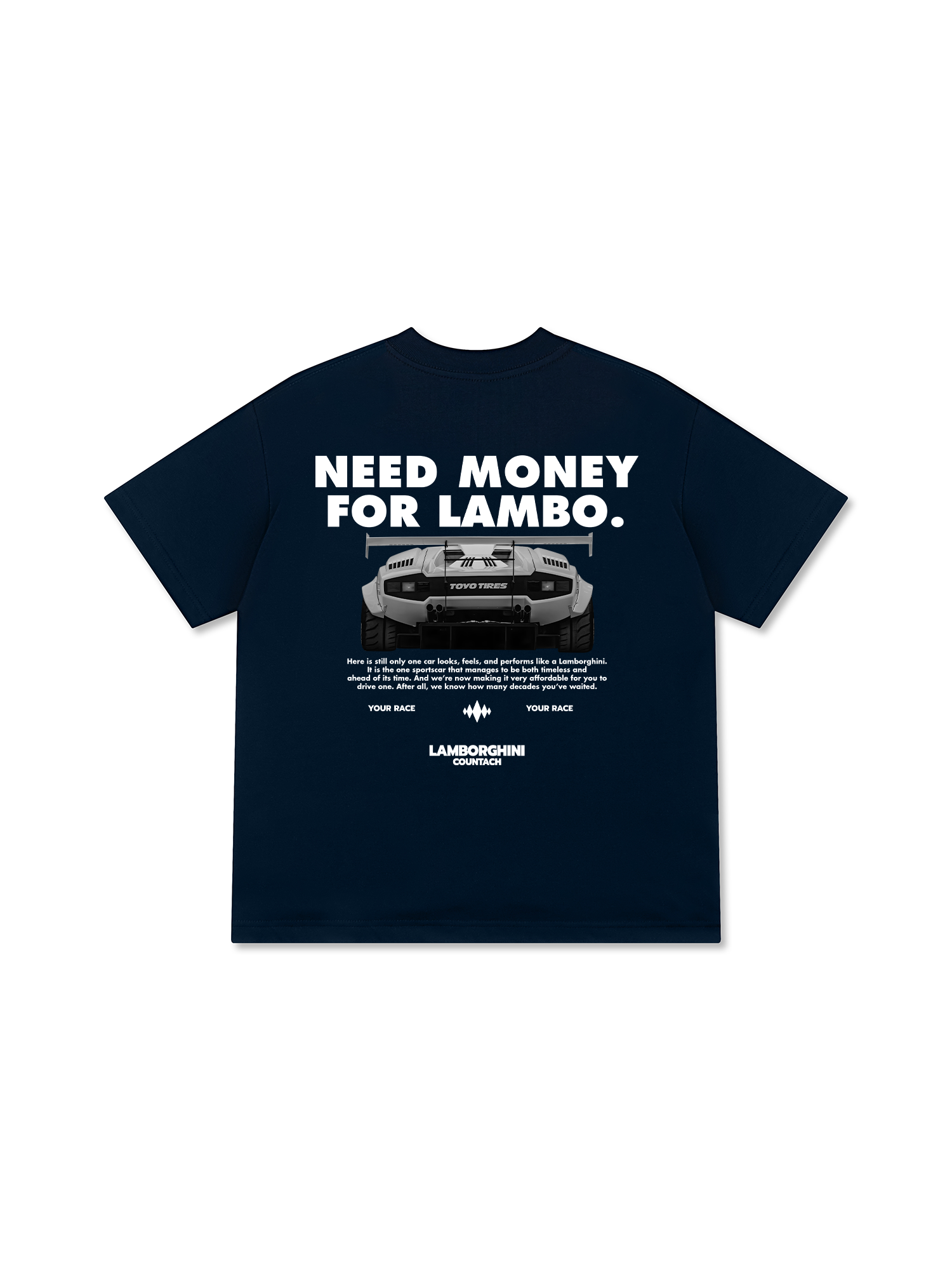 Áo Thun Relaxed Fit Lamborghini Countach LBWK