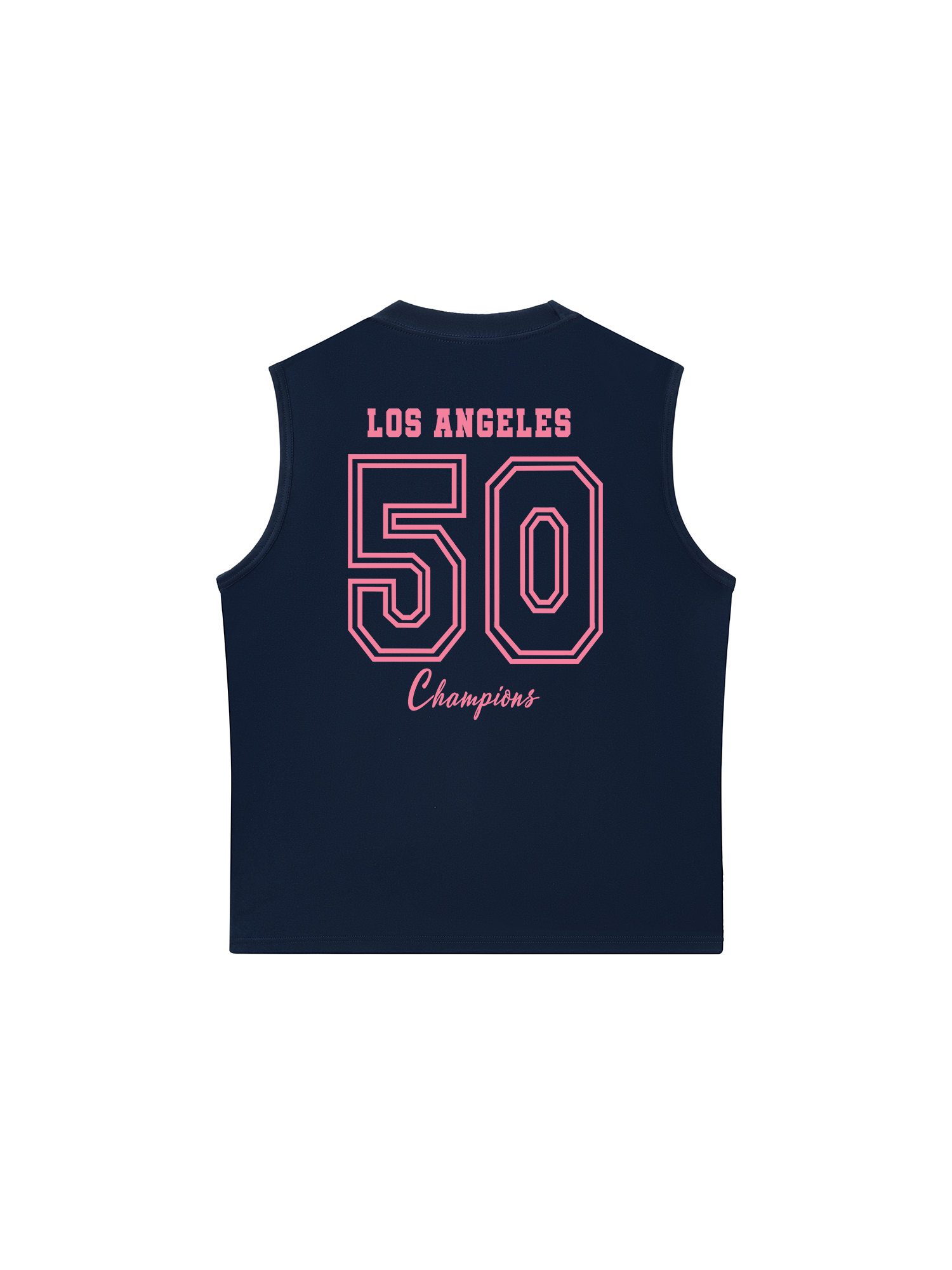 Áo Ba Lỗ Relaxed Fit Los Angeles Champions pink