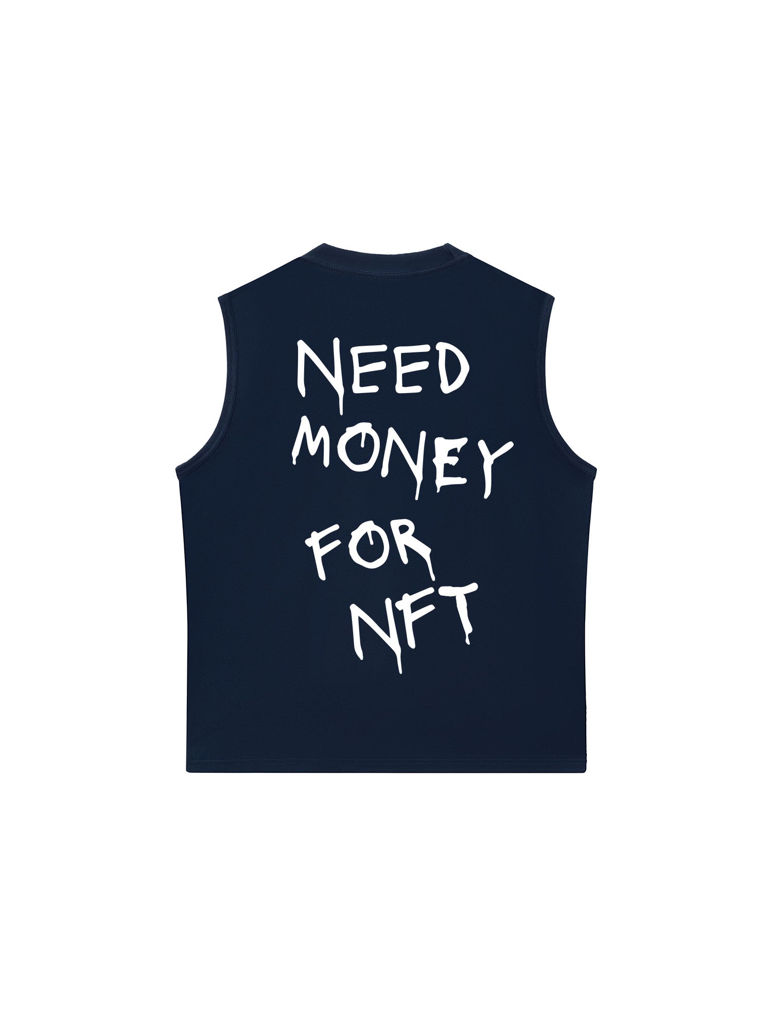 Áo Ba Lỗ Relaxed Fit Need Money For NFT