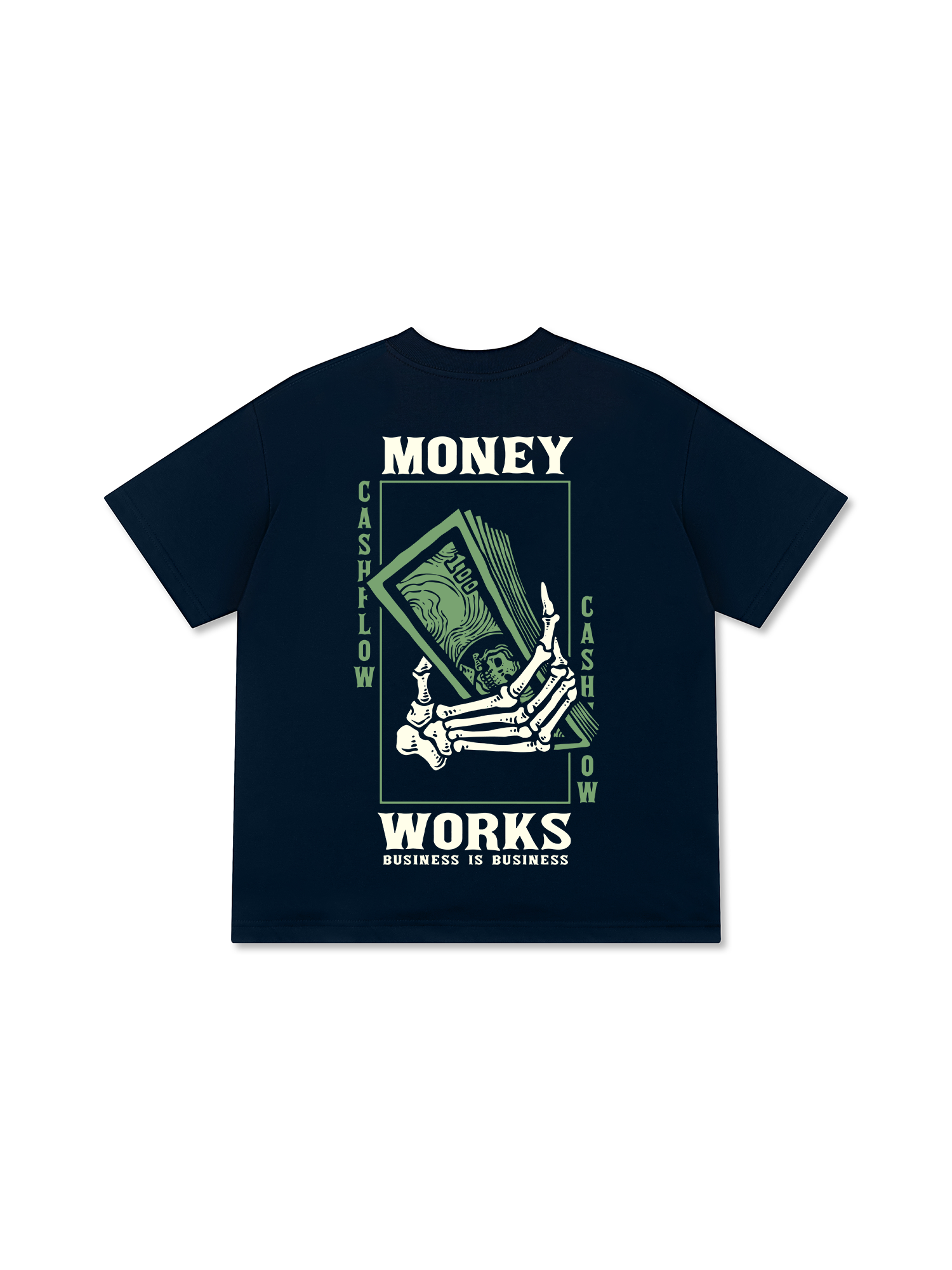 Áo Thun Relaxed Fit Money Works Business Is Business