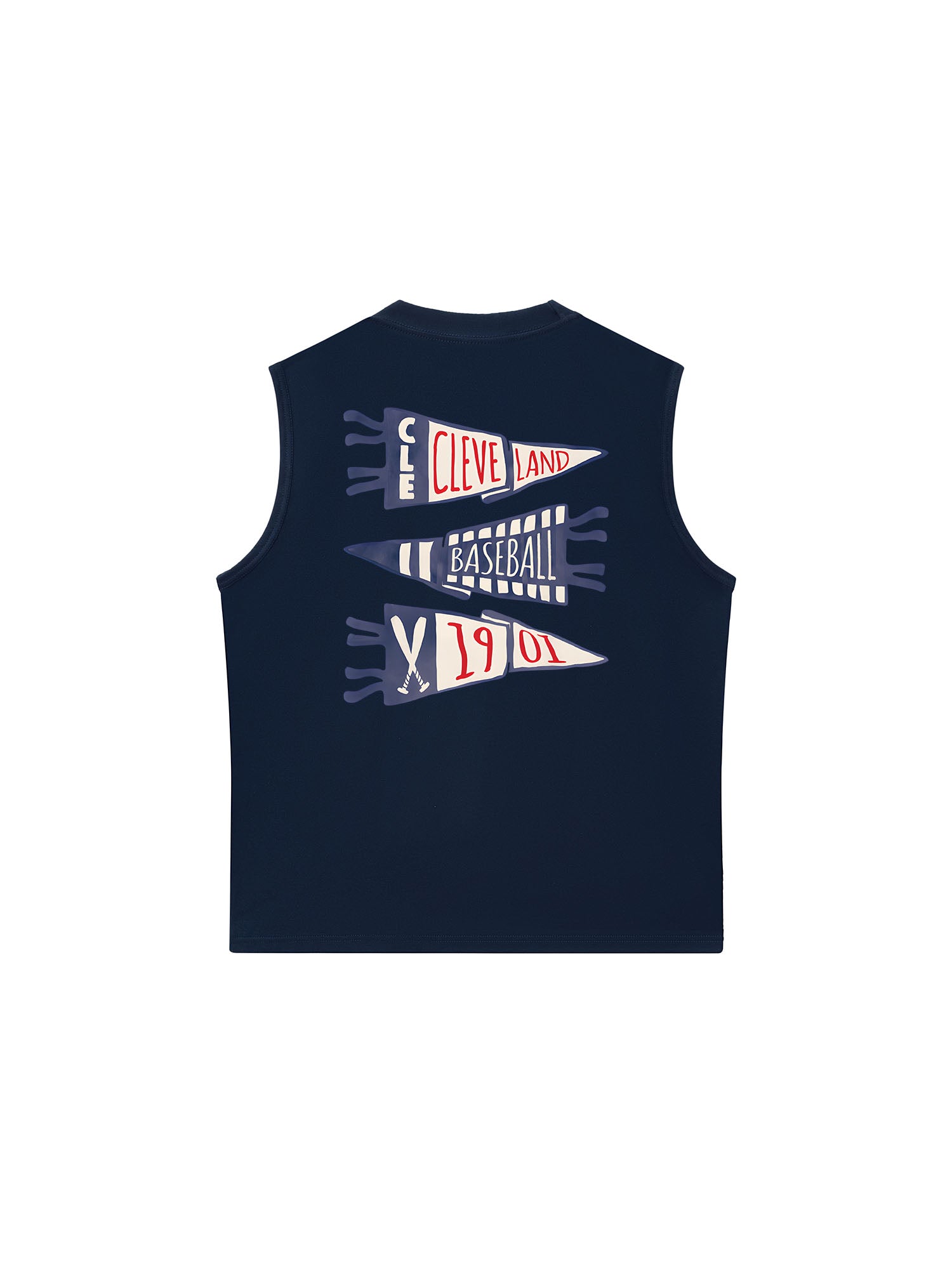 Áo Ba Lỗ Relaxed Fit Baseball Cleve Land