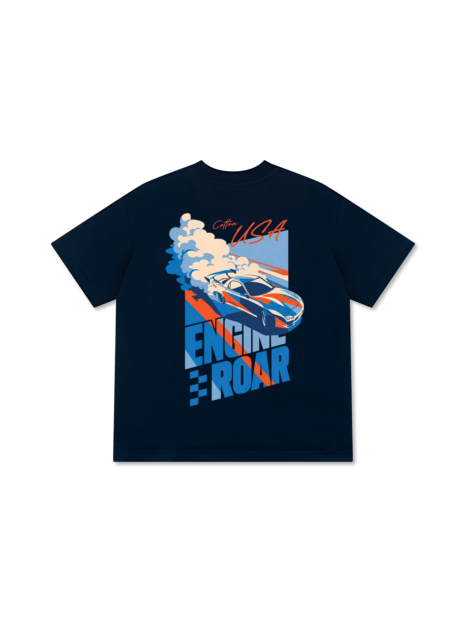Áo Thun Relaxed Fit Engine Roar