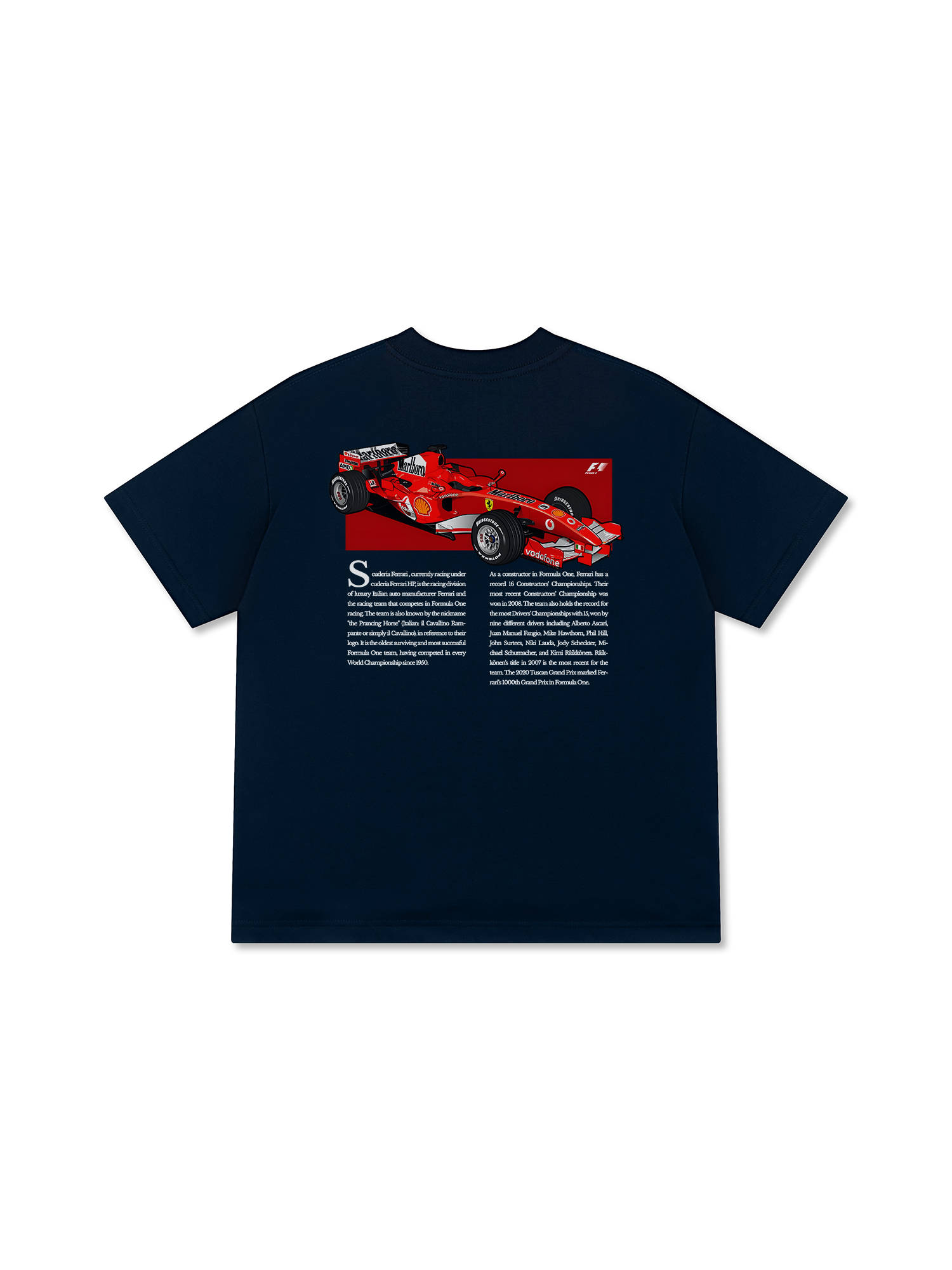 Áo Thun Relaxed Fit Ferrari Scuderia Race