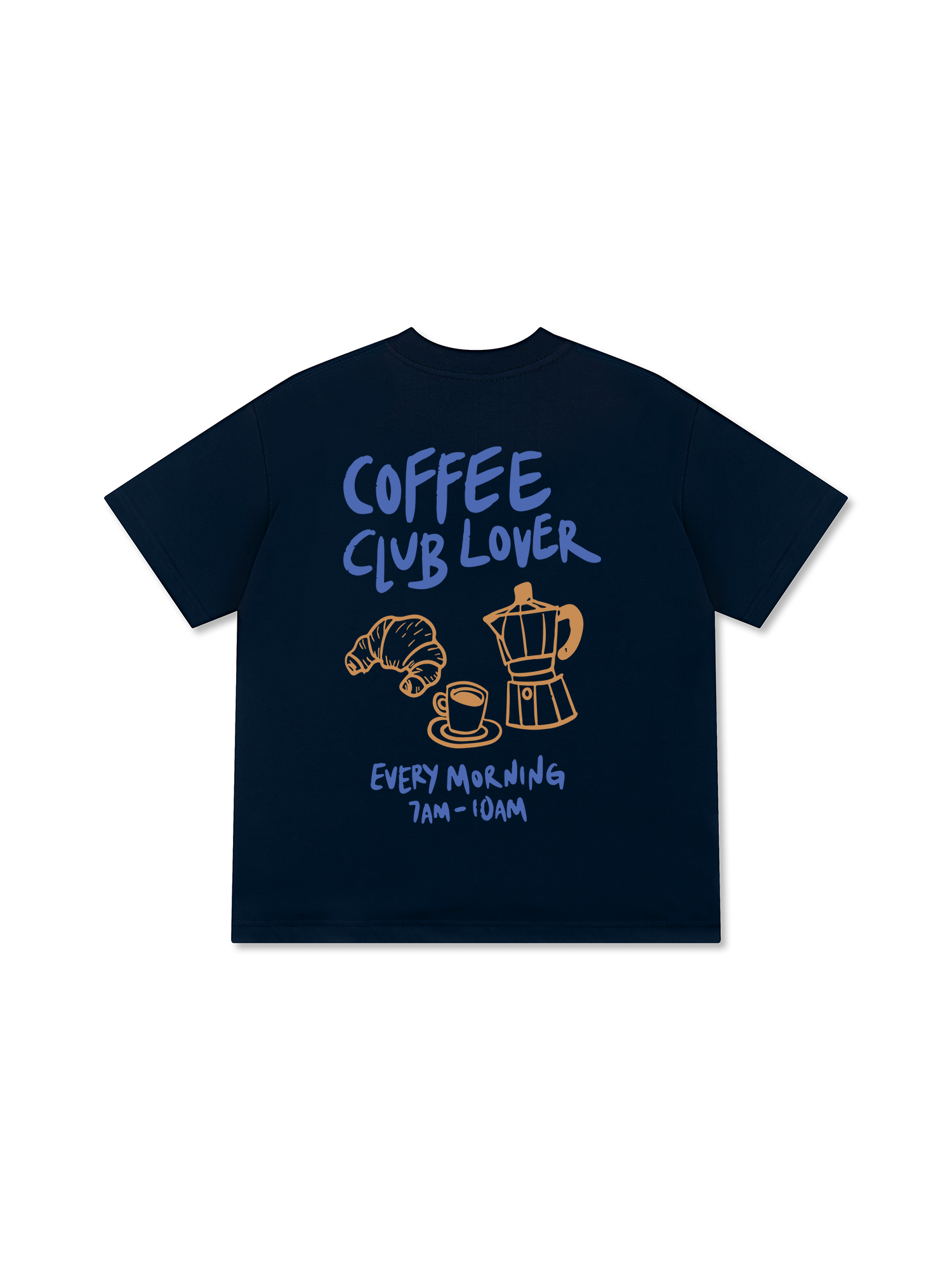 Áo Thun Relaxed Fit Daily Cup Coffee Club Lover