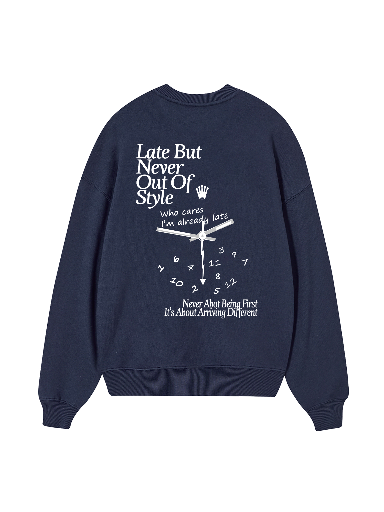 I'm Already Late Sweater