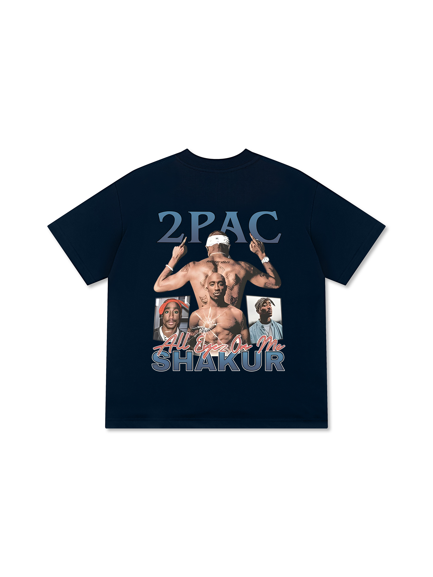 Áo Thun Relaxed Fit Rapper 2Pac All Eyes On Me