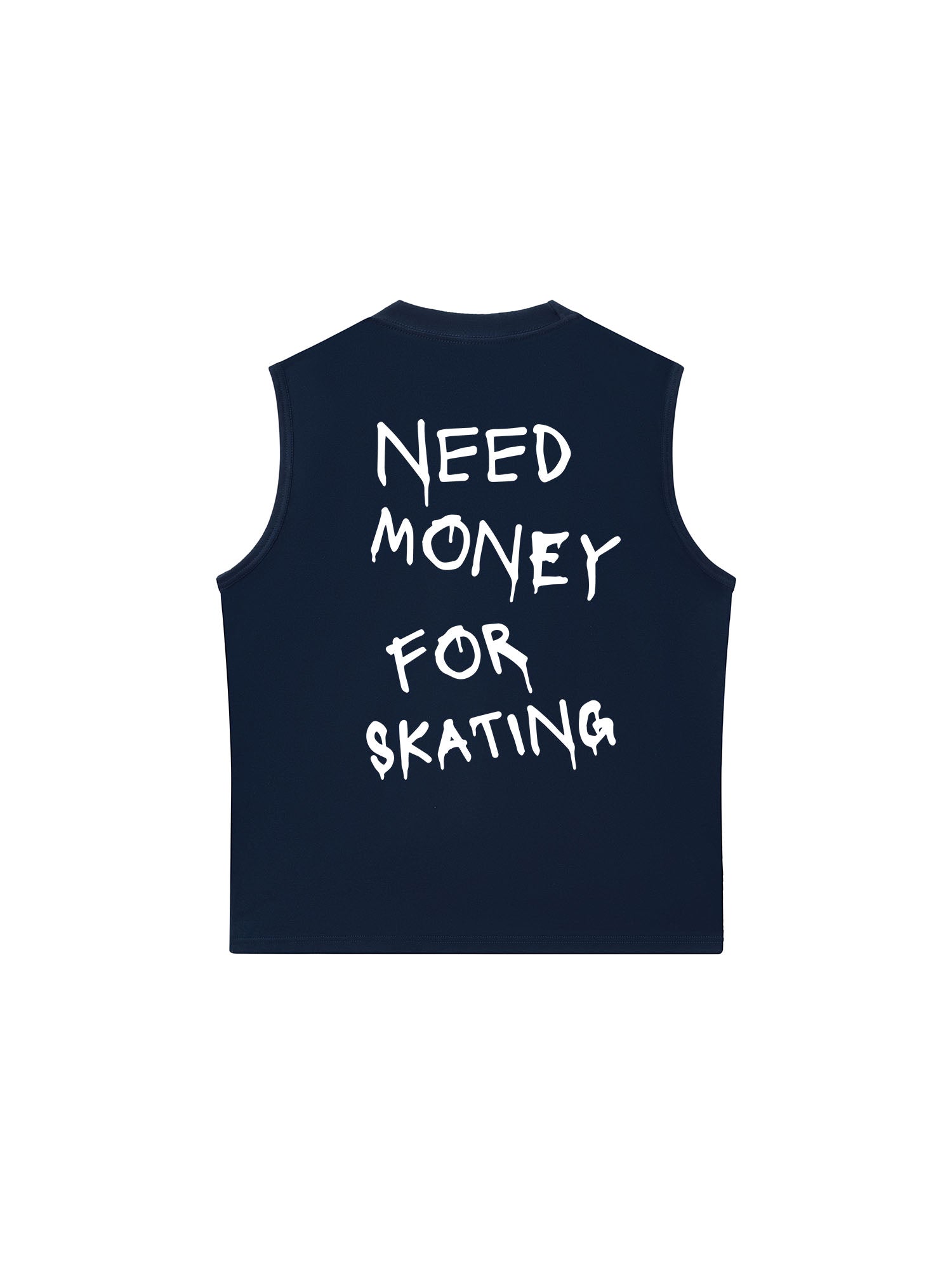 Áo Ba Lỗ Relaxed Fit Need Money For Skating