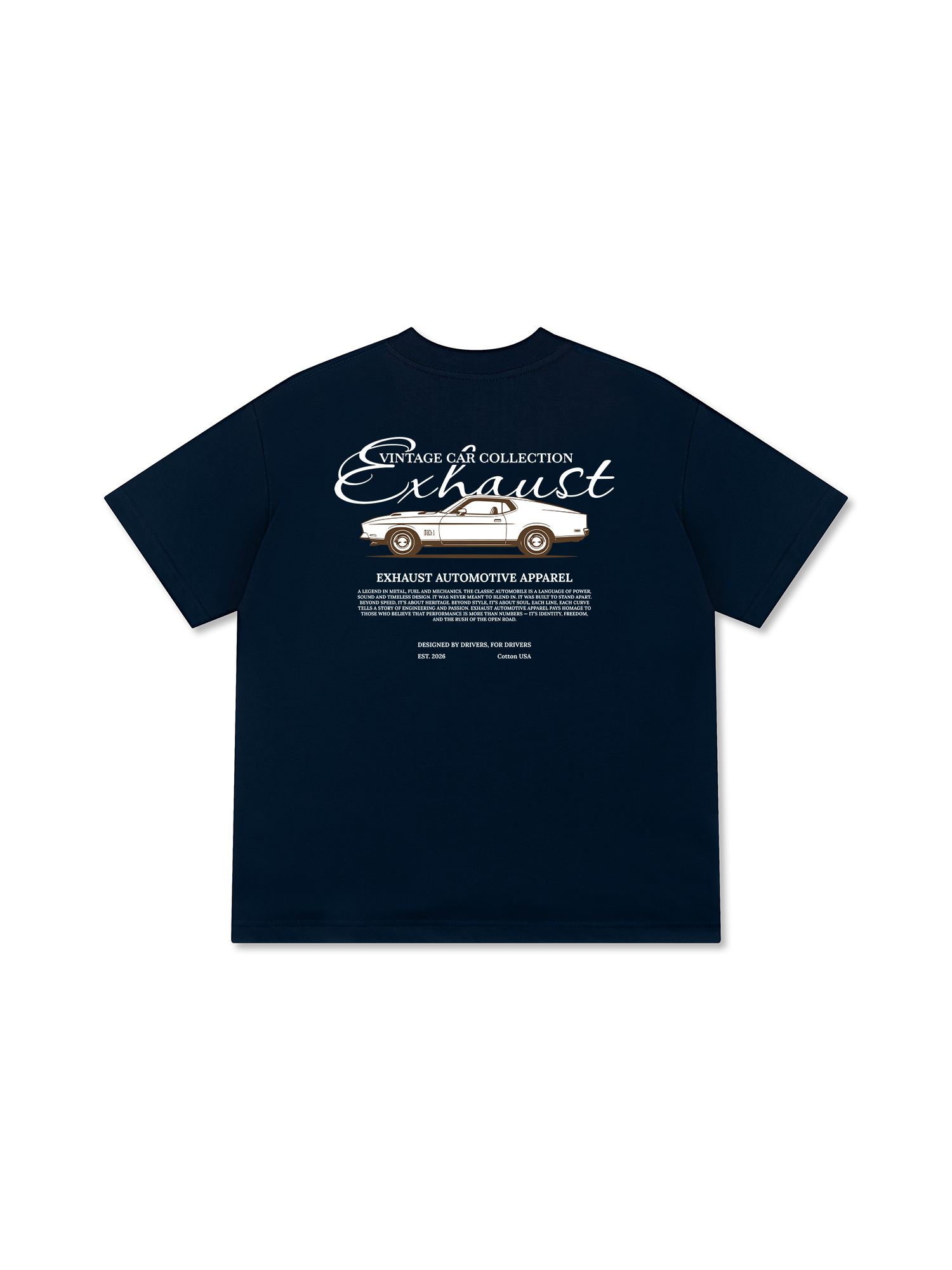 Áo Thun Relaxed Fit Exhaust Automotive
