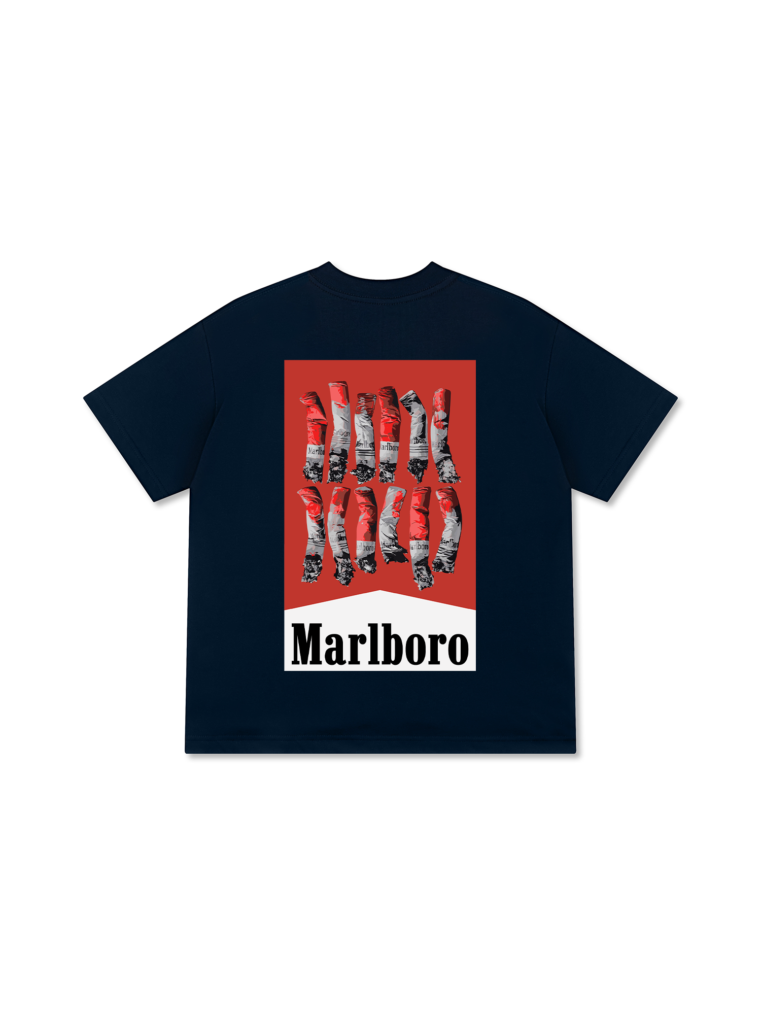Áo Thun Relaxed Fit Marlboro Pack Of Ashe