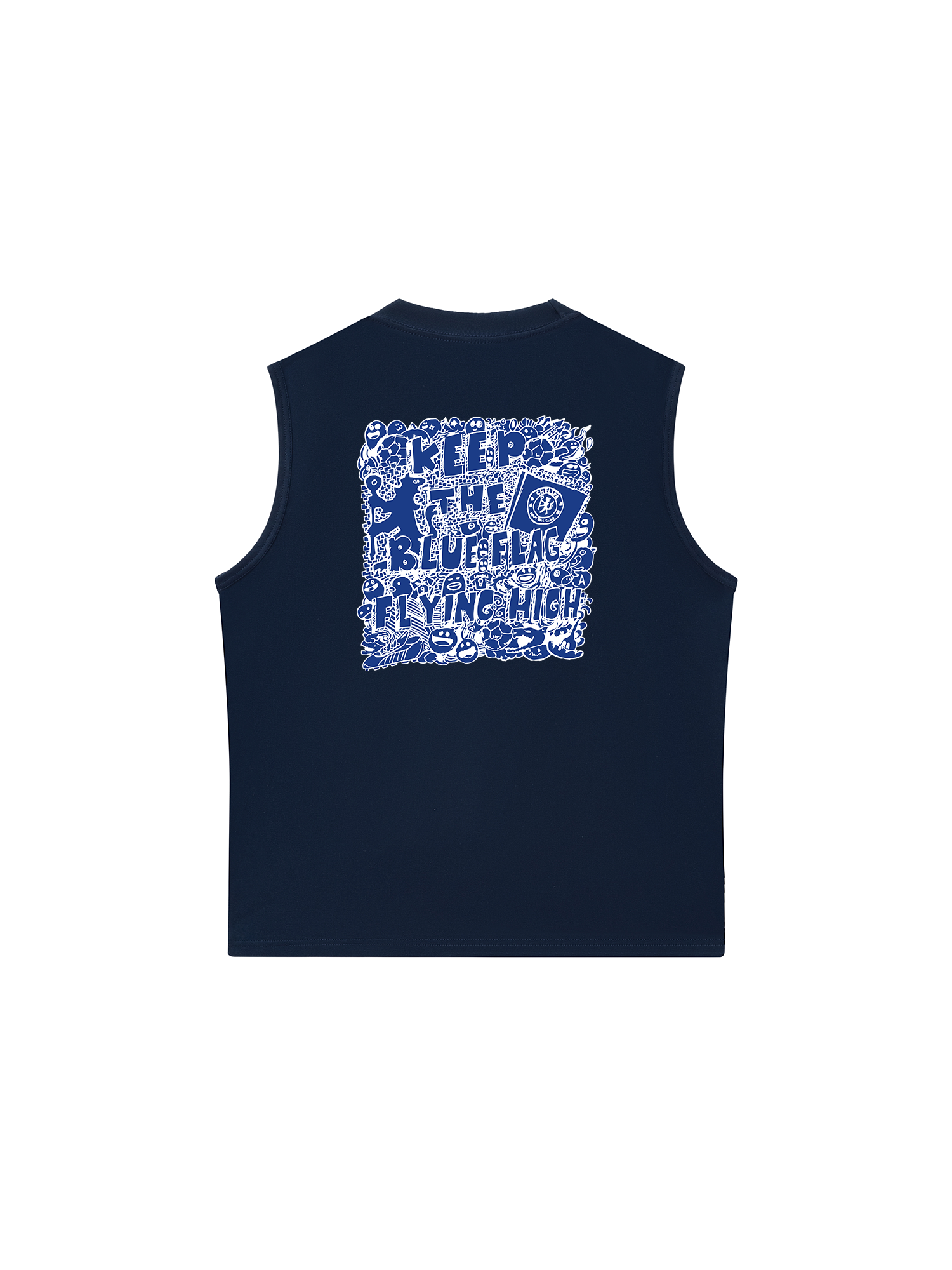 Áo Ba Lỗ Relaxed Fit Keep The Blue Flag Flying High