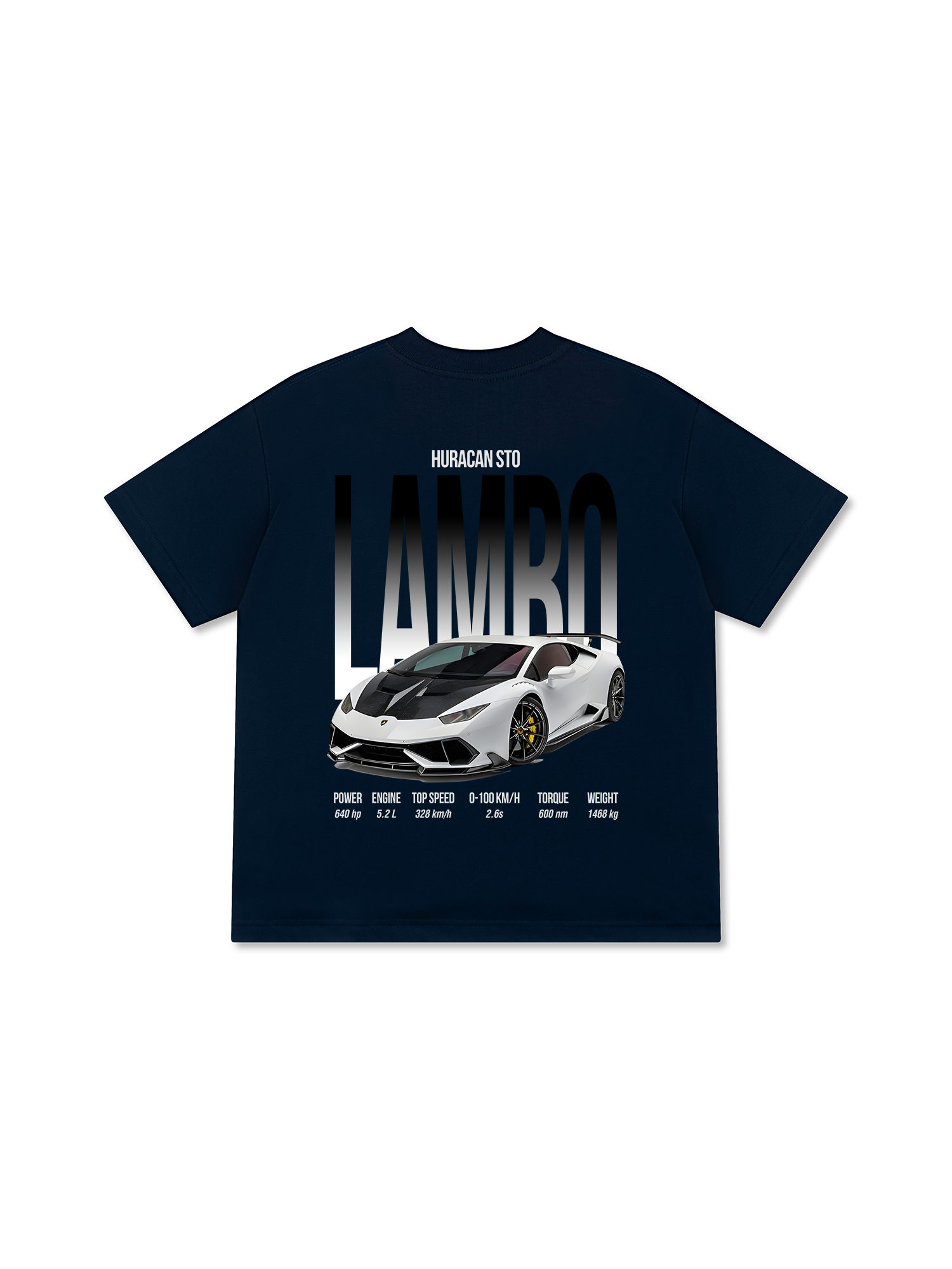 Áo Thun Relaxed Fit Lamborghini Huracan STO