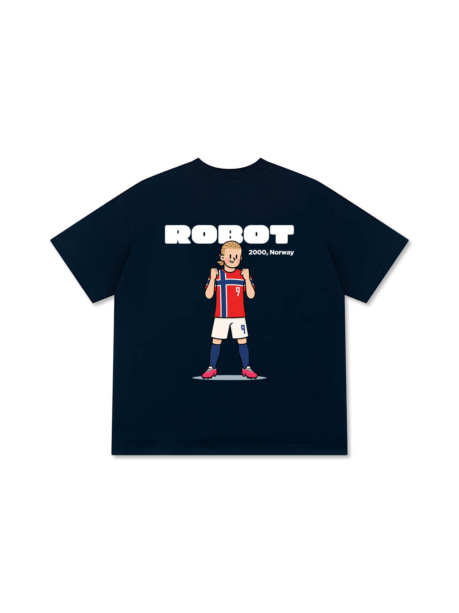 Áo Thun Relaxed Fit Soccer 9 Robot