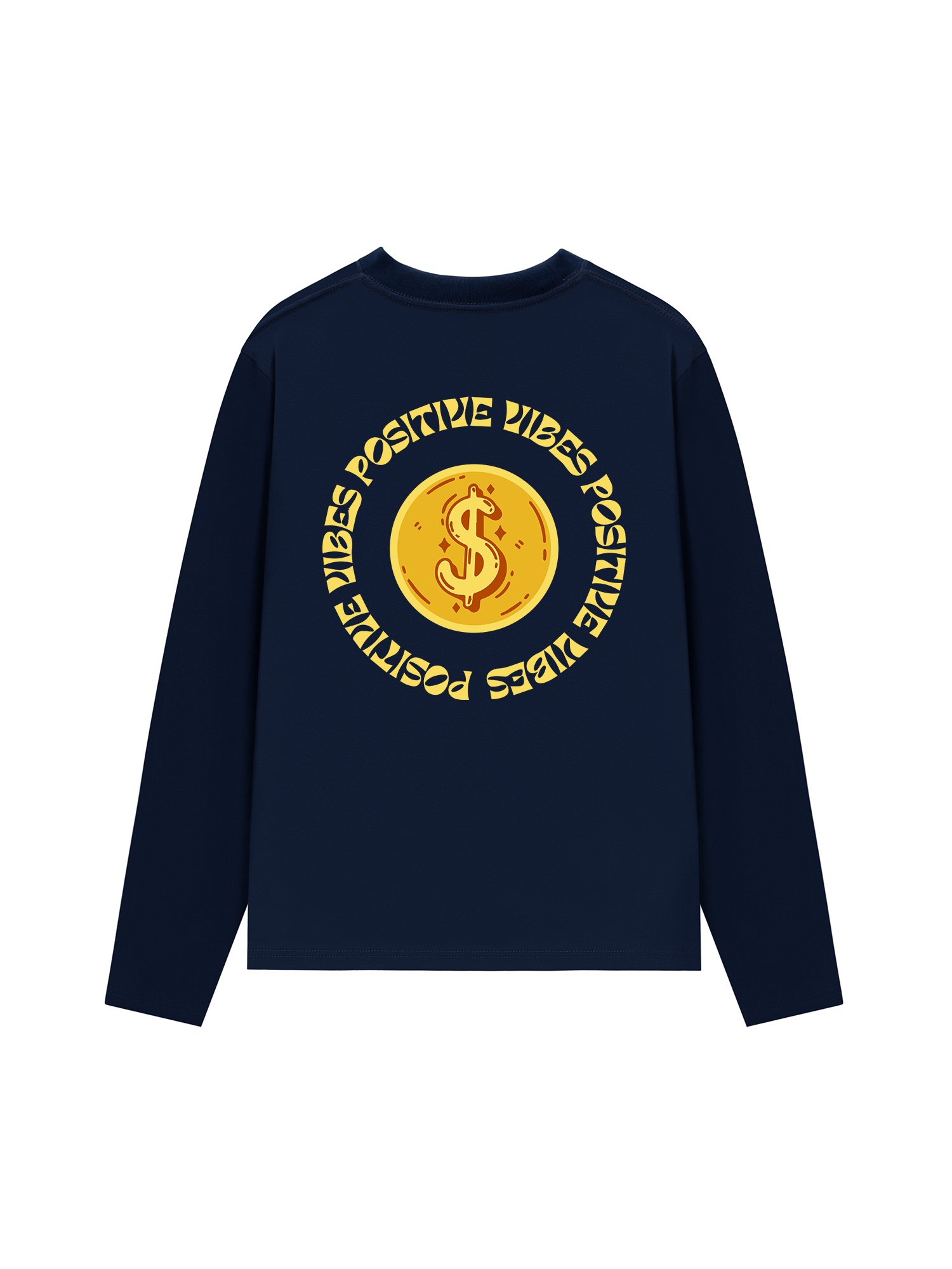 Áo Thun Dài Tay Money Positive Vibe