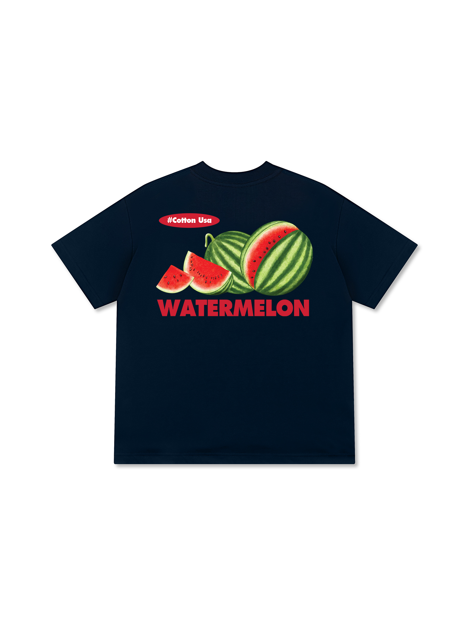 Áo Thun Relaxed Fit Tropical Watermelon Cottonusa