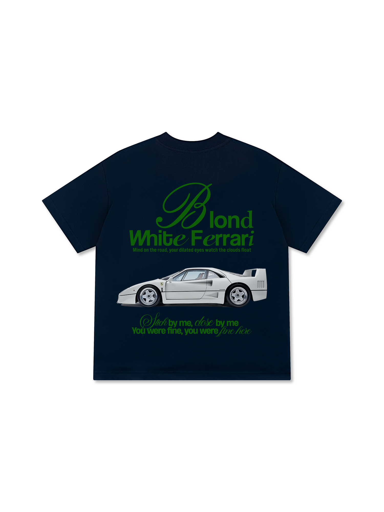 Áo Thun Relaxed Fit Ferrari Blond White