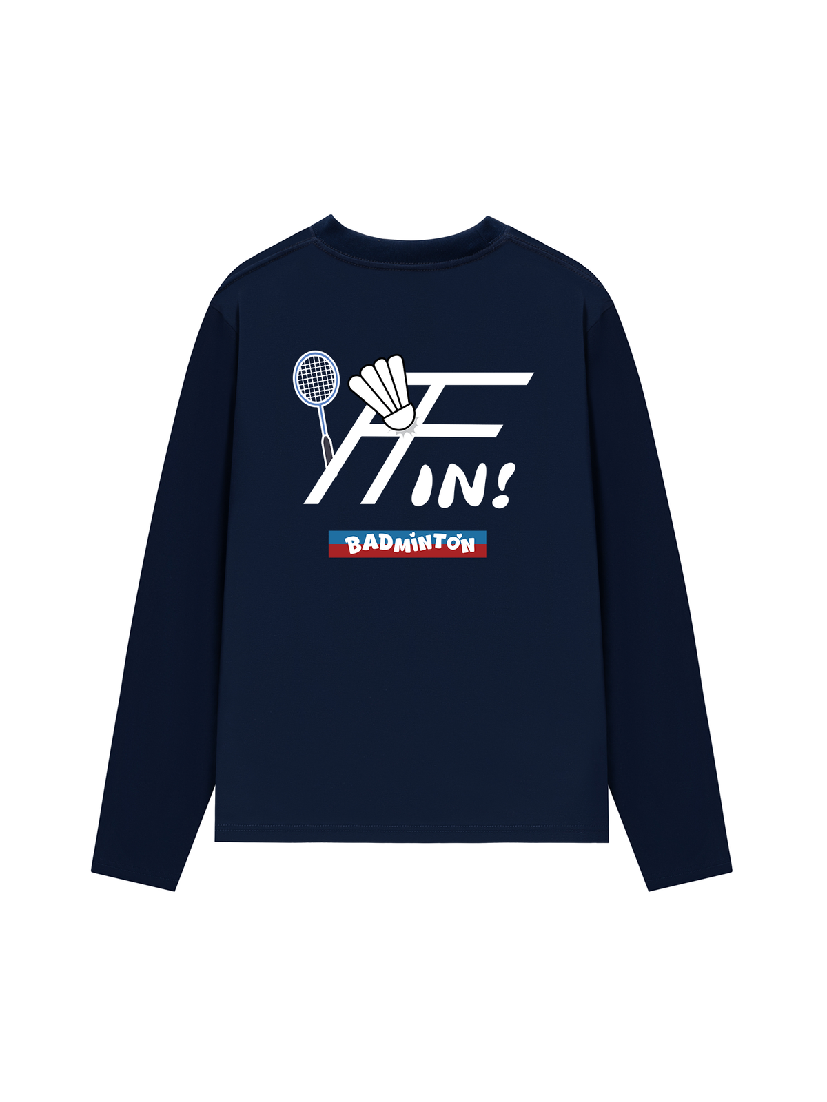 Áo Thun Dài Tay Badminton In