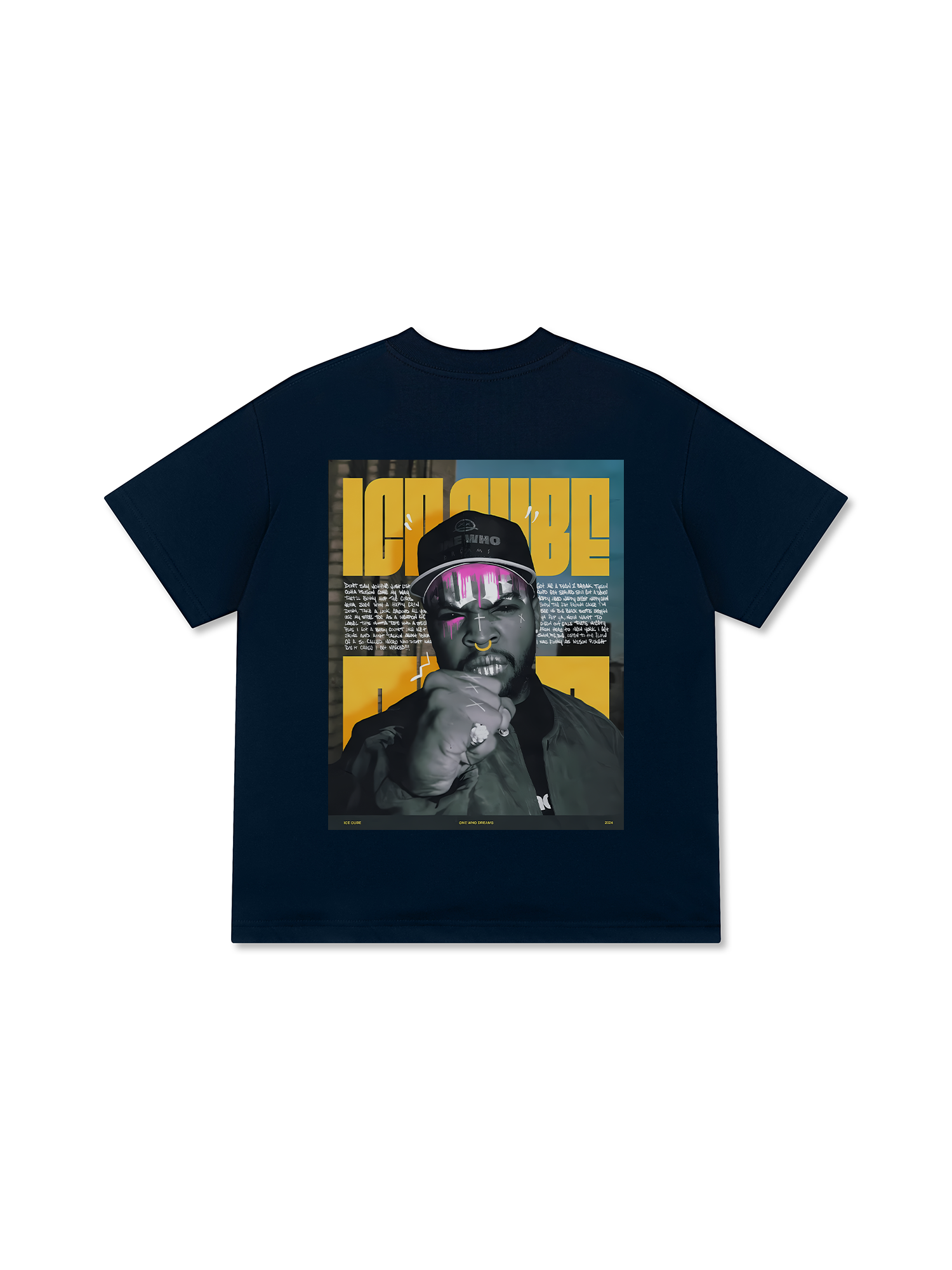 Áo Thun Relaxed Fit Rapper Ice Cube Dont Say Nothing