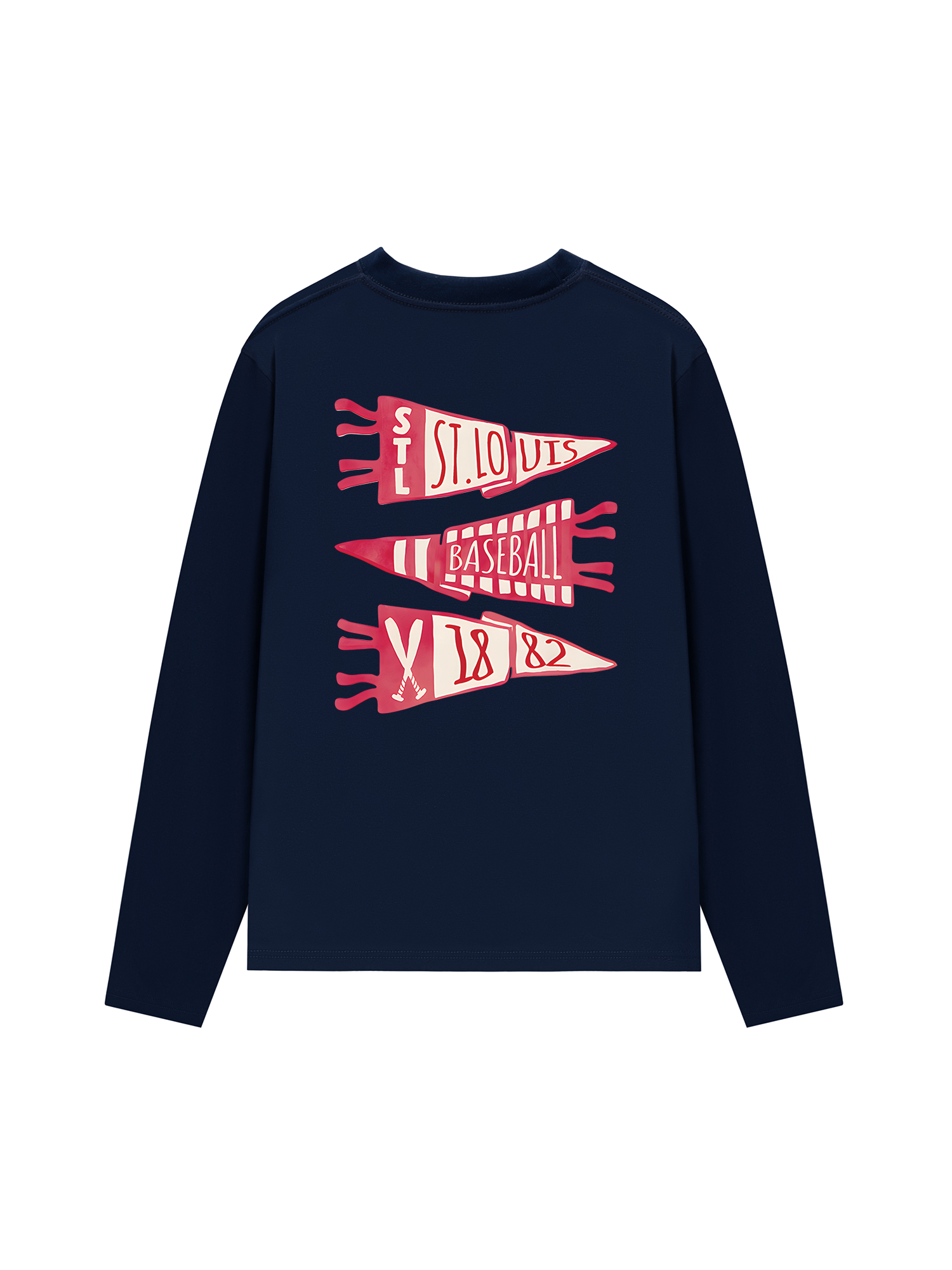 Áo Thun Dài Tay Baseball St.Louis
