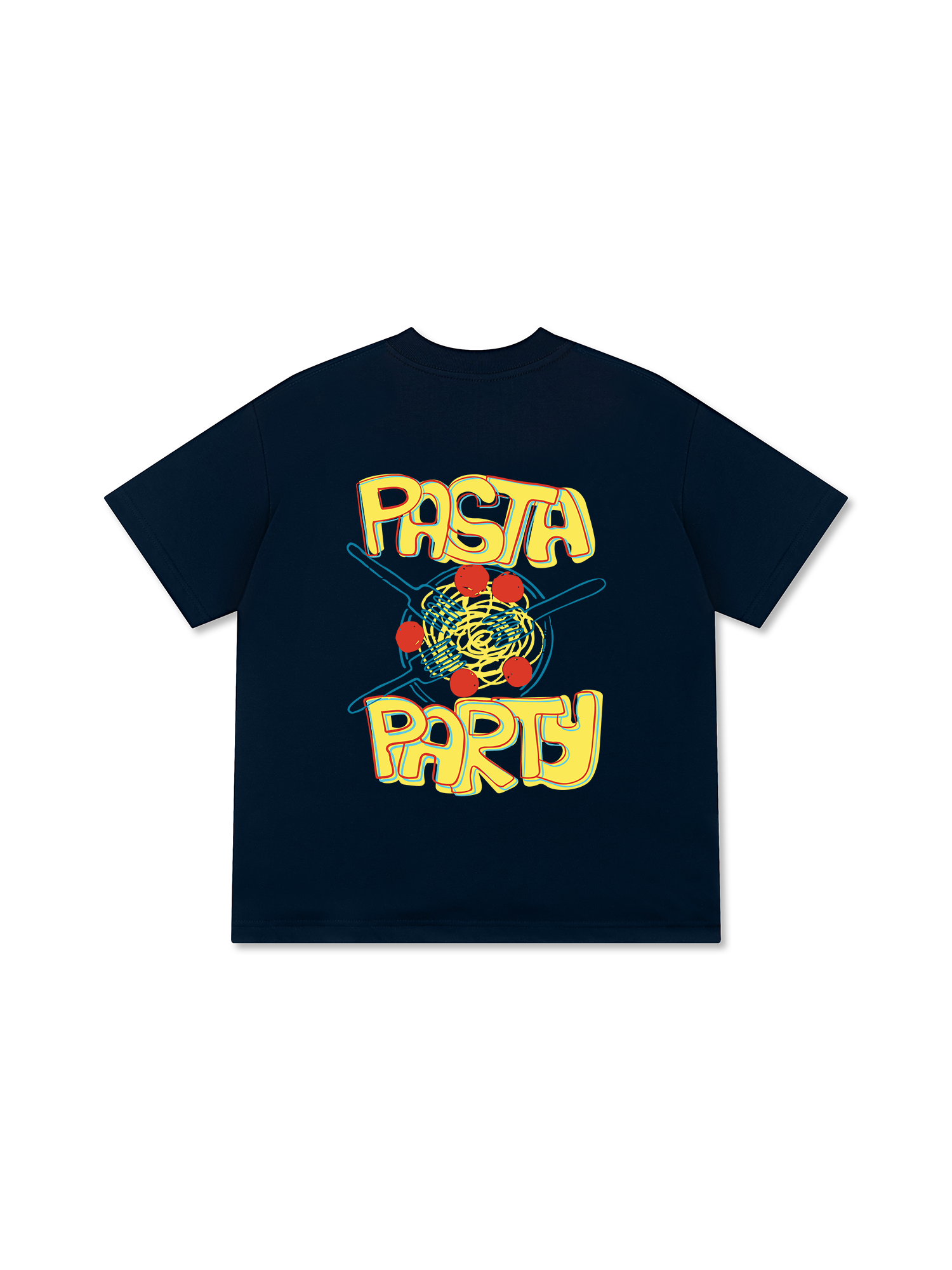 Áo Thun Relaxed Fit Yummy Mood Pasta Party