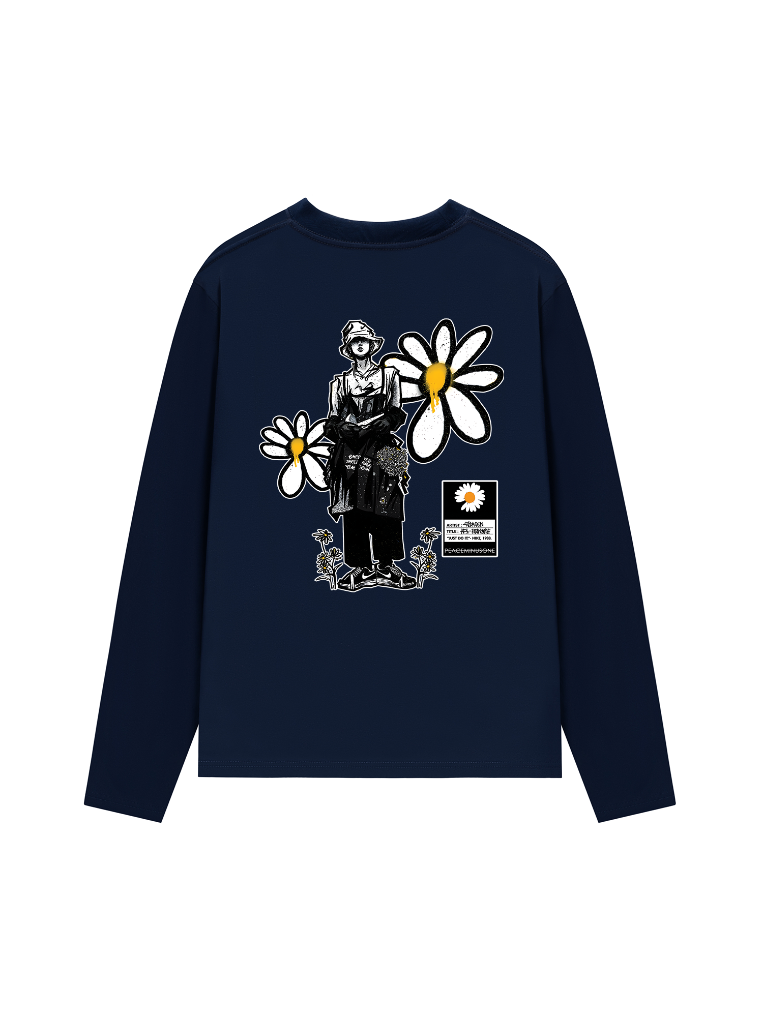 Áo Thun Dài Tay Floral X GD Art Daisy
