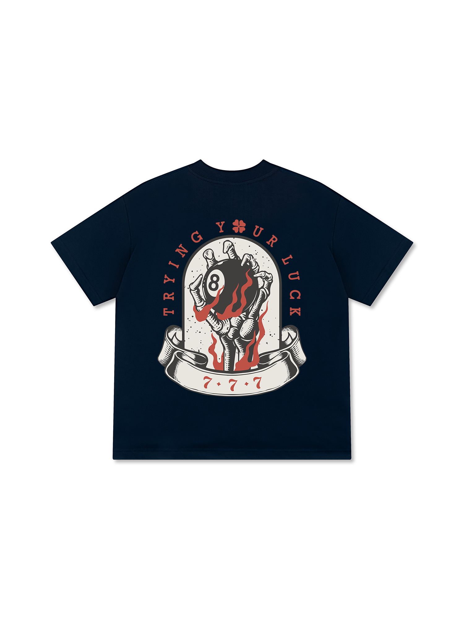 Áo Thun Relaxed Fit Billiards Trying Your Luck