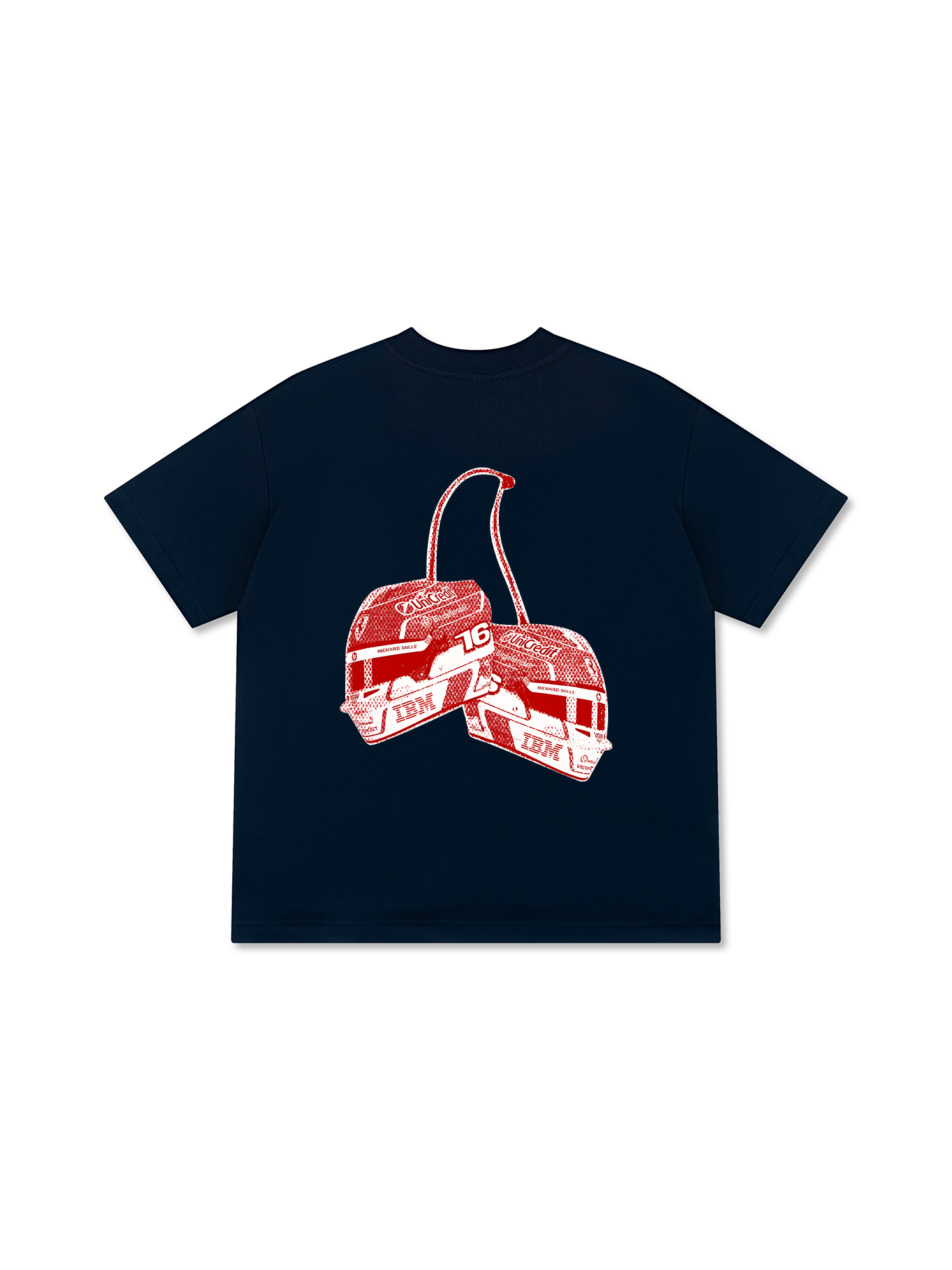 Áo Thun Relaxed Fit Ferrari Red Cherry Scuredia