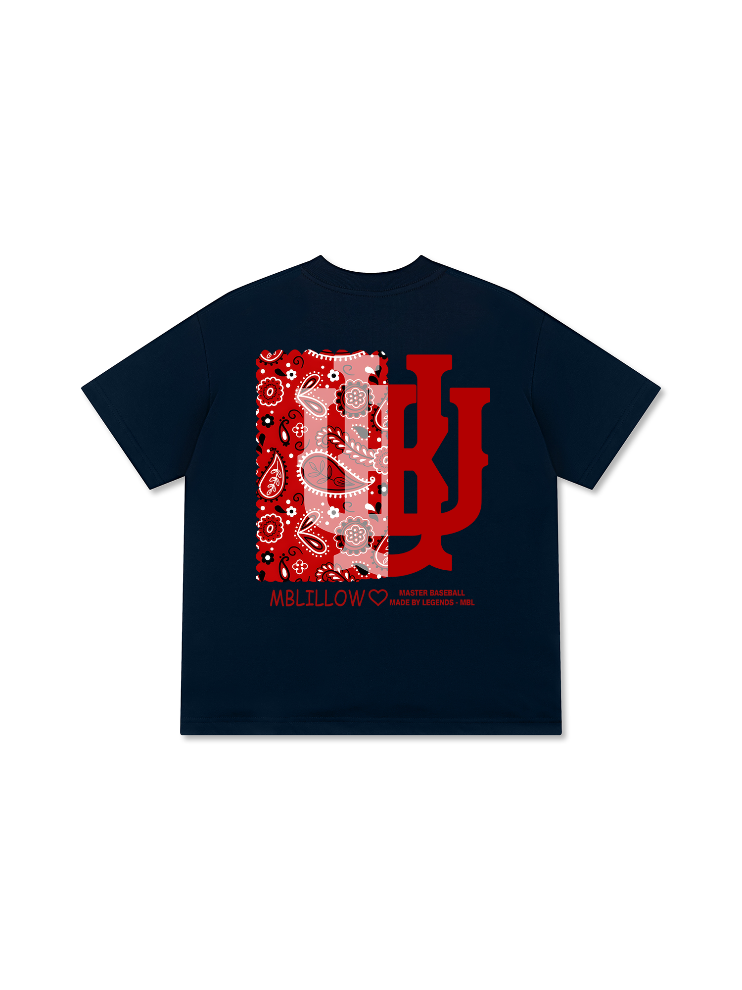 Áo Thun Relaxed Fit Master Baseball Red Bandana