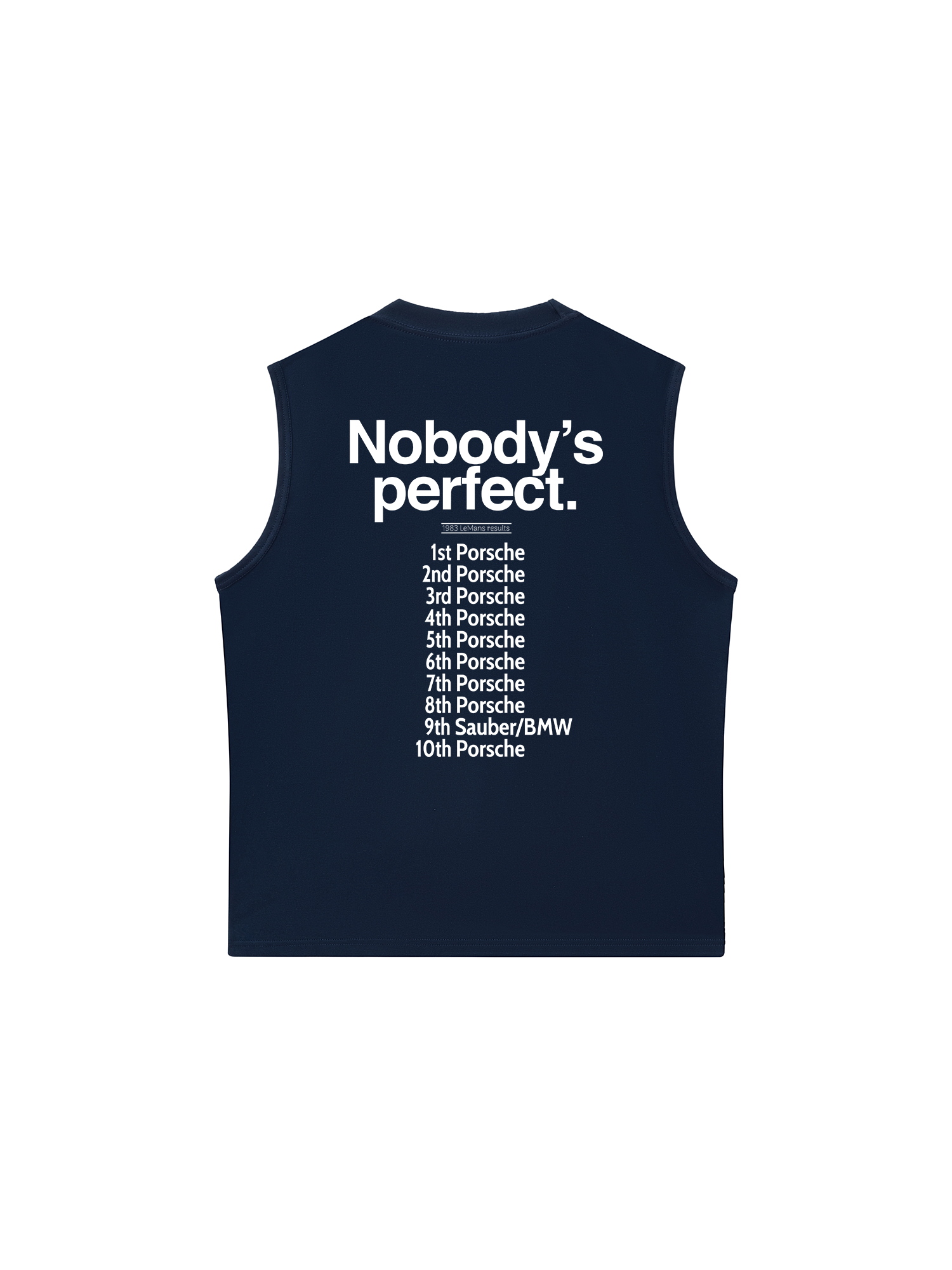 Áo Ba Lỗ Relaxed Fit Porsche Nobody_s Perfect