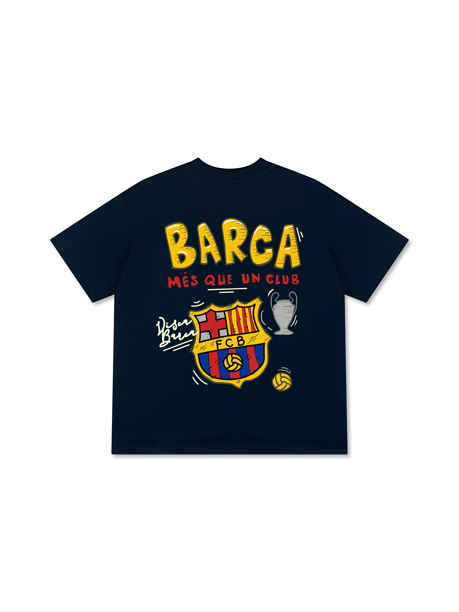 Áo Thun Relaxed Fit Soccer Barca Més Que Un Club