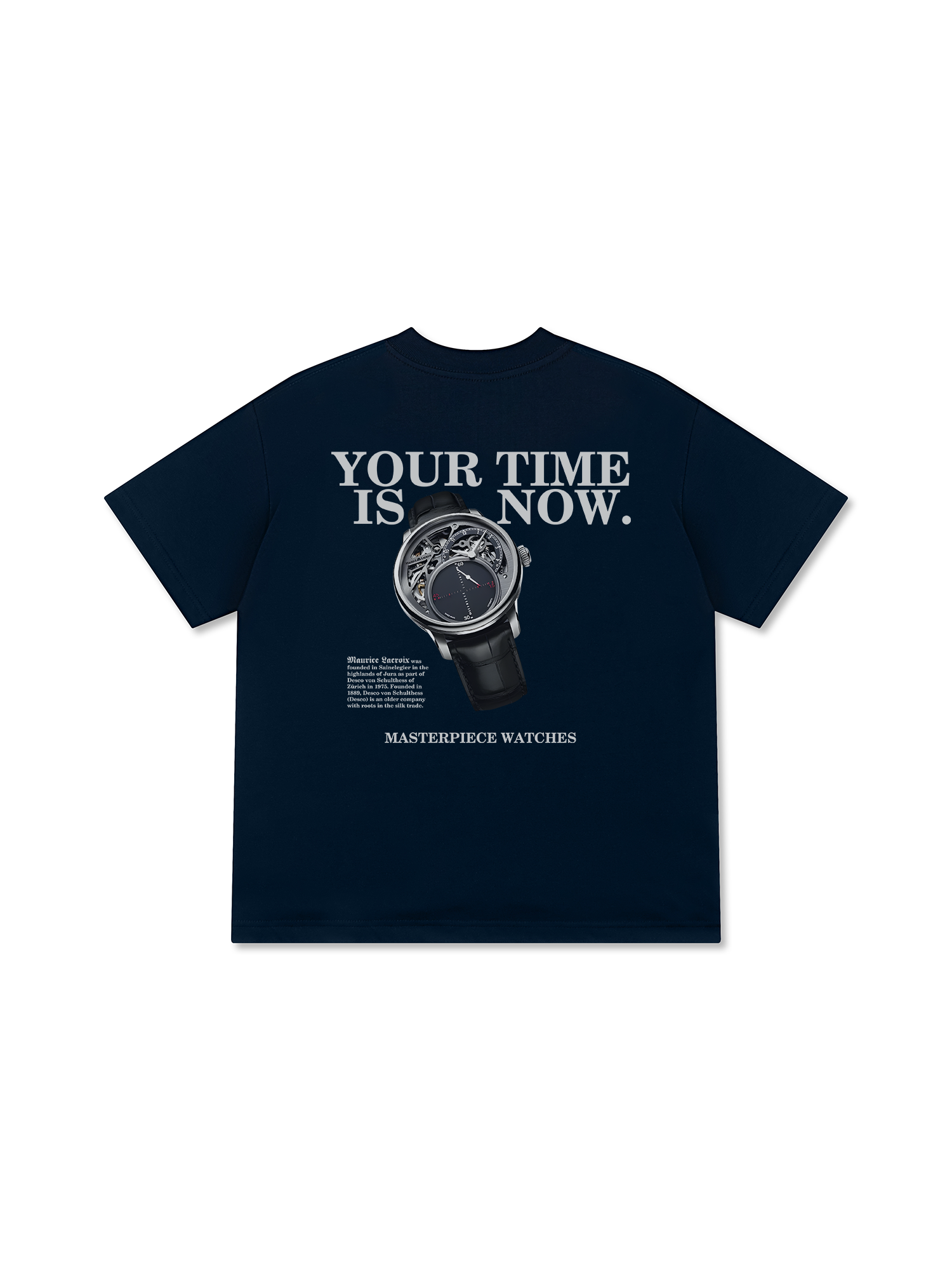 Áo Thun Relaxed Fit Watch Your Time Is Now